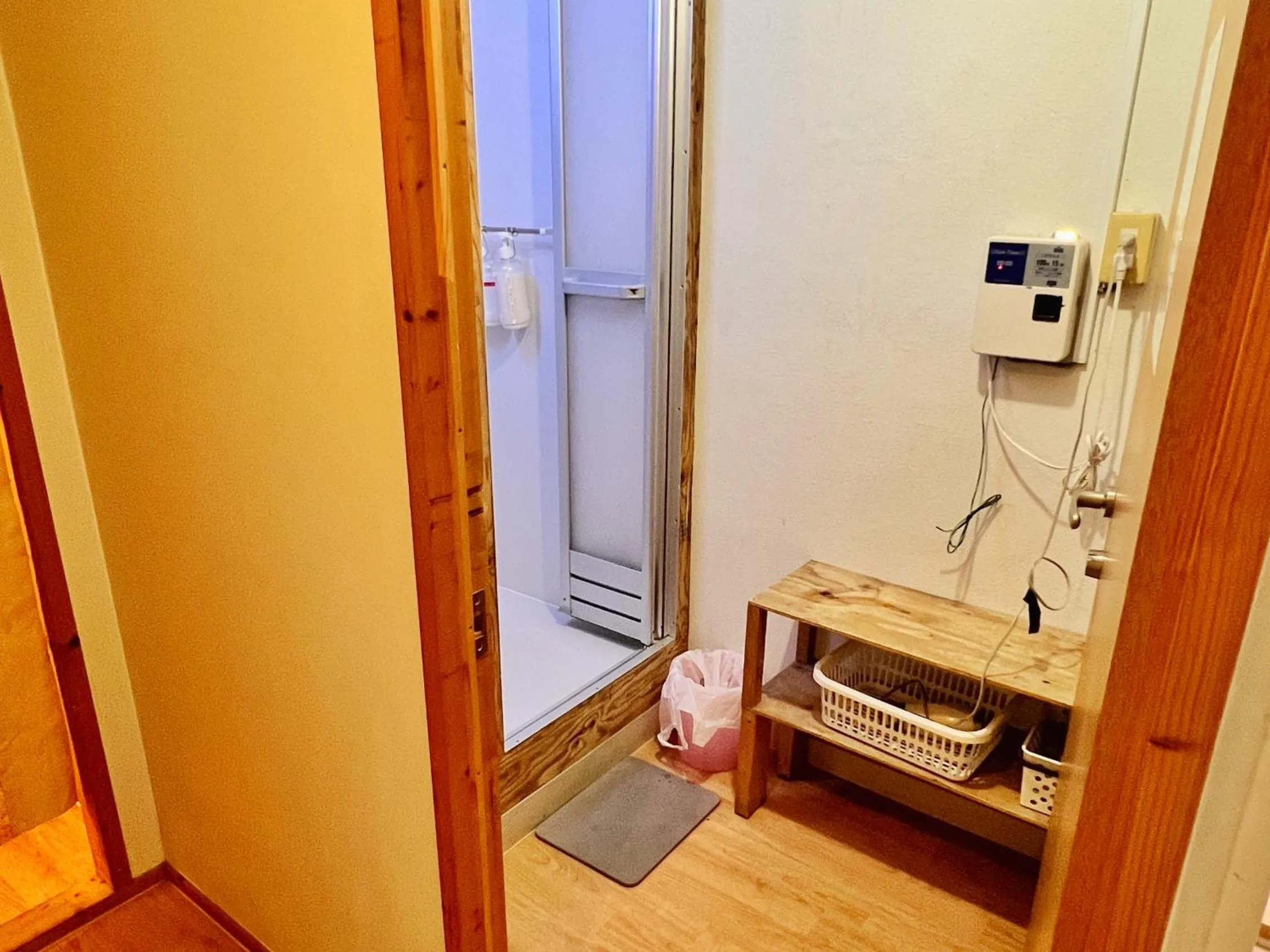 Shower in Edo Tokyo Hostel