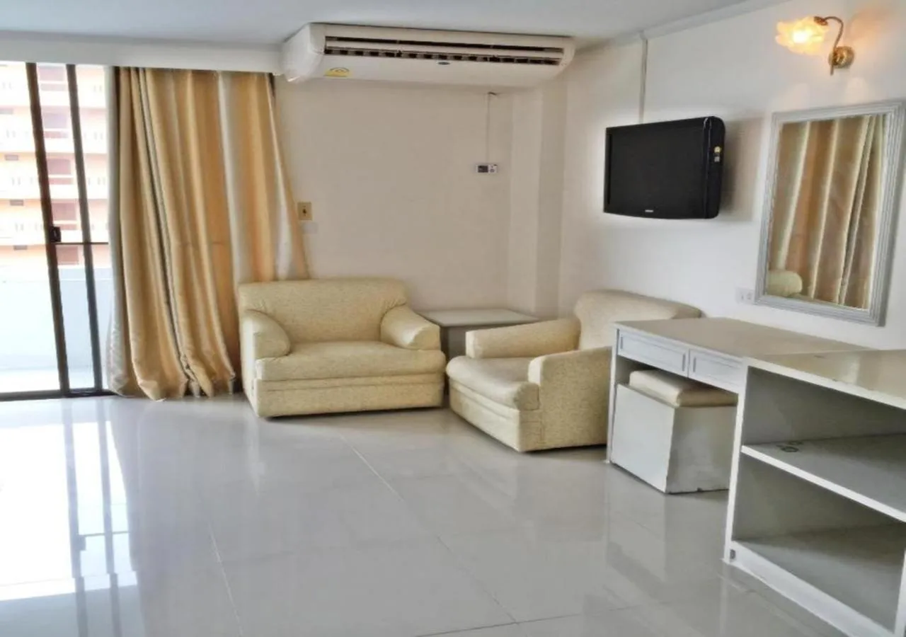 Seating area in Jomtien Longstay Hotel - SHA Plus Certified