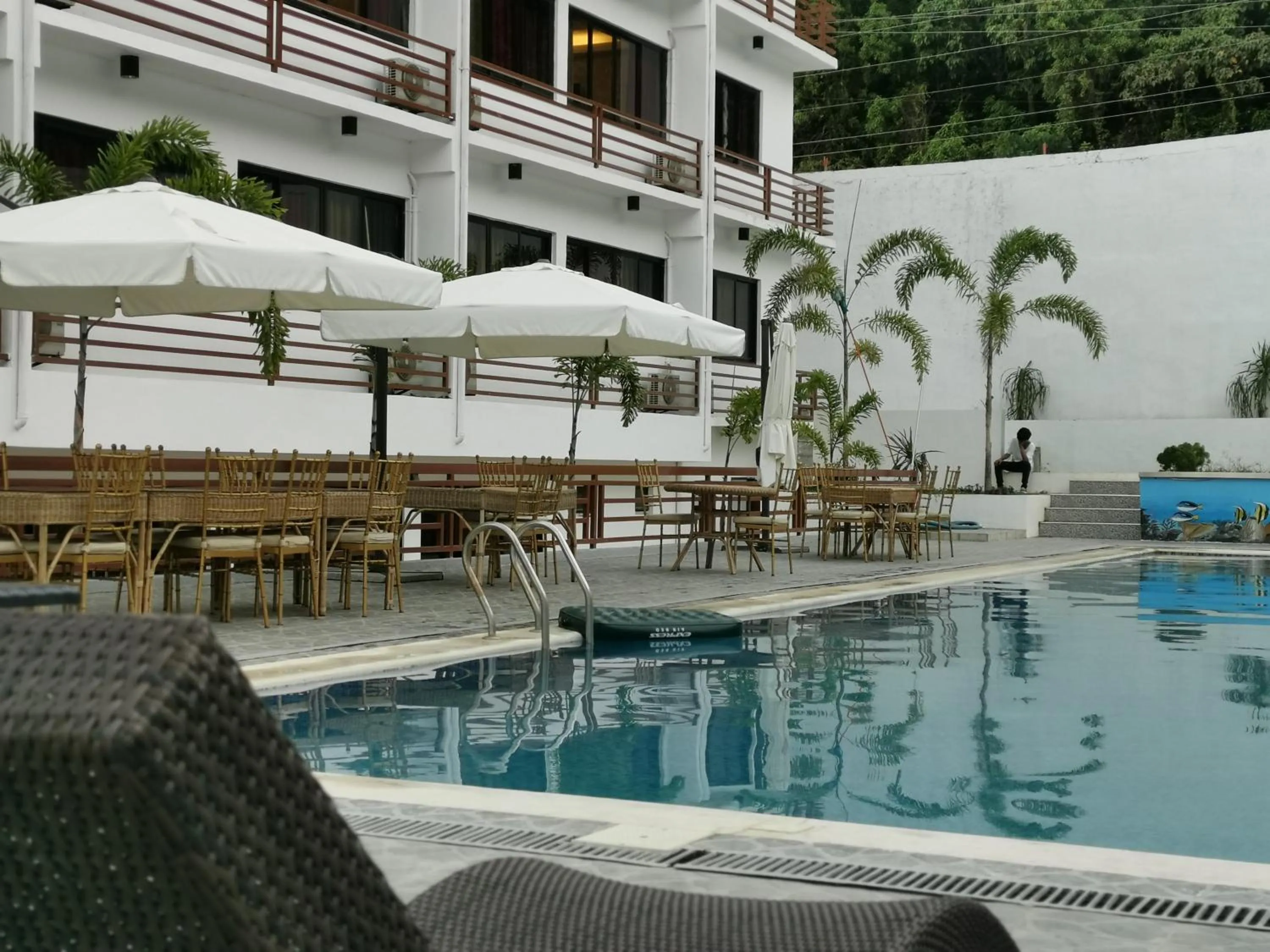 Pool view in Villa Israel Ecopark El Nido