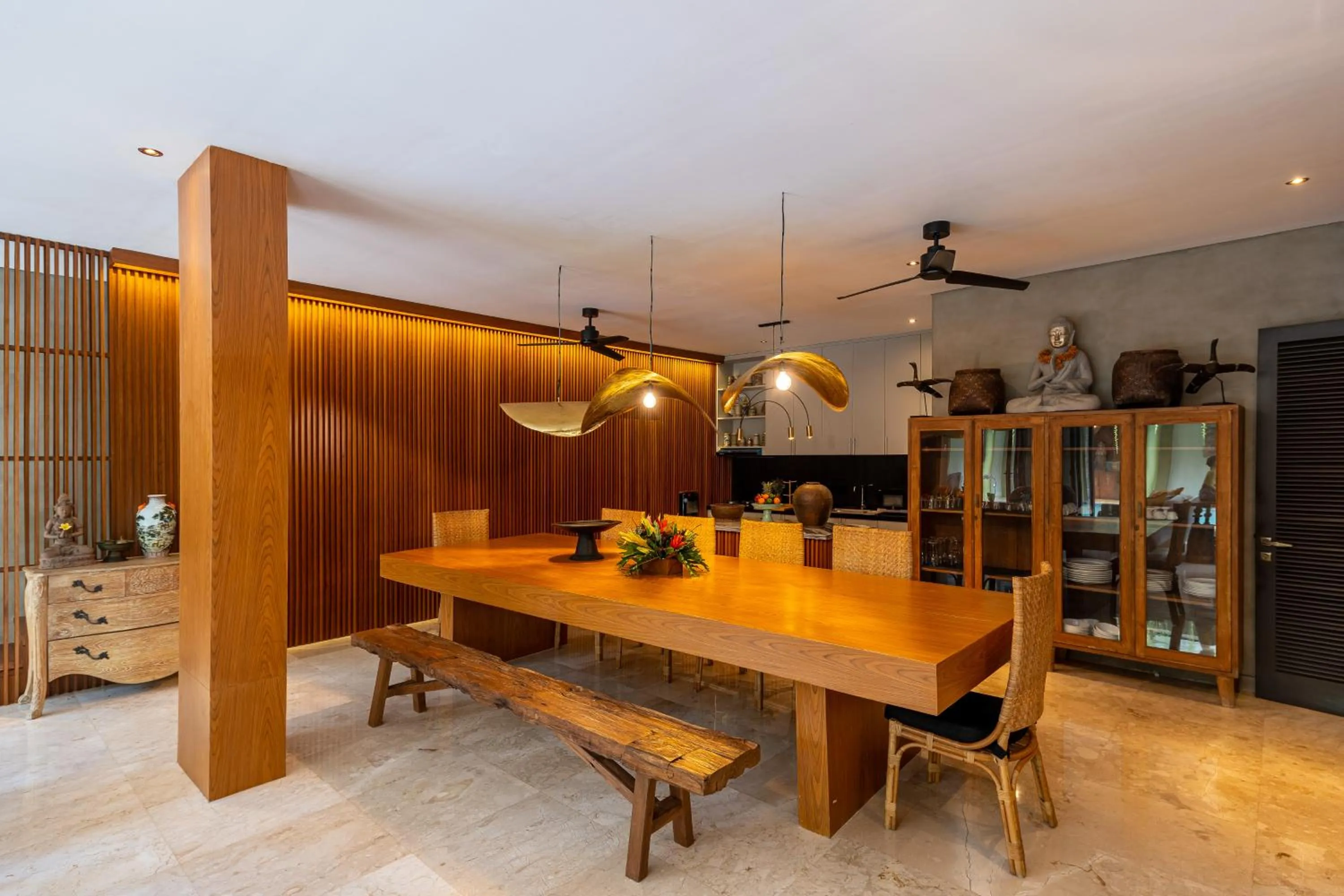 Dining area in Jadine Bali Villa by Nagisa Bali