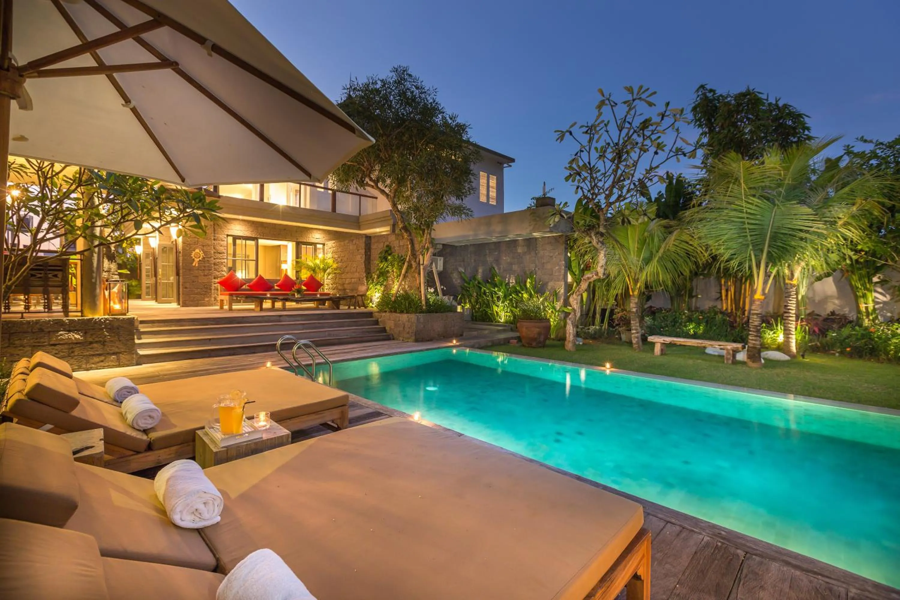 Swimming pool in Jadine Bali Villa by Nagisa Bali
