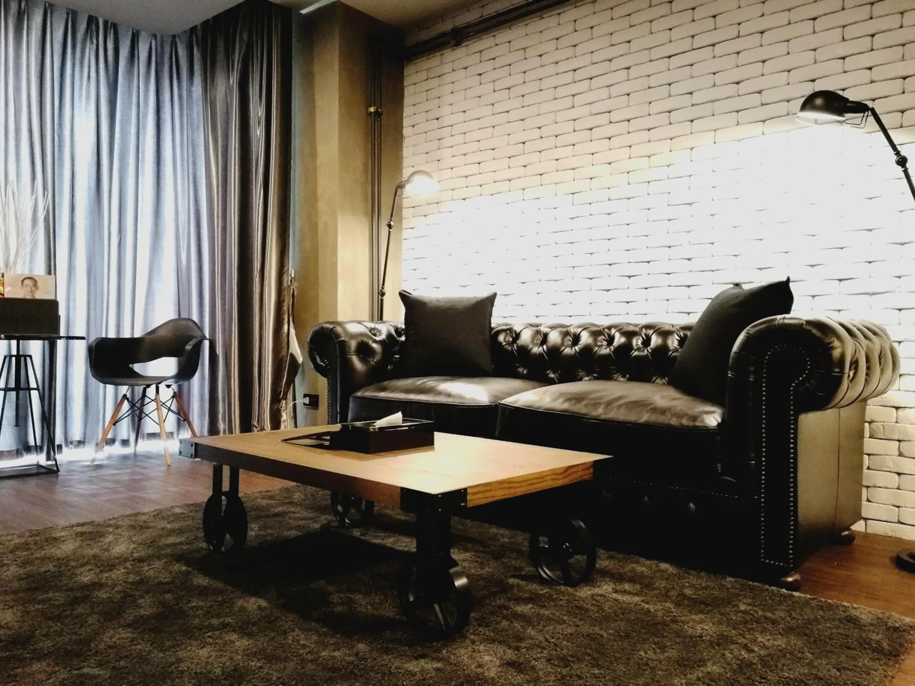 Living room in S Hadyai Hotel