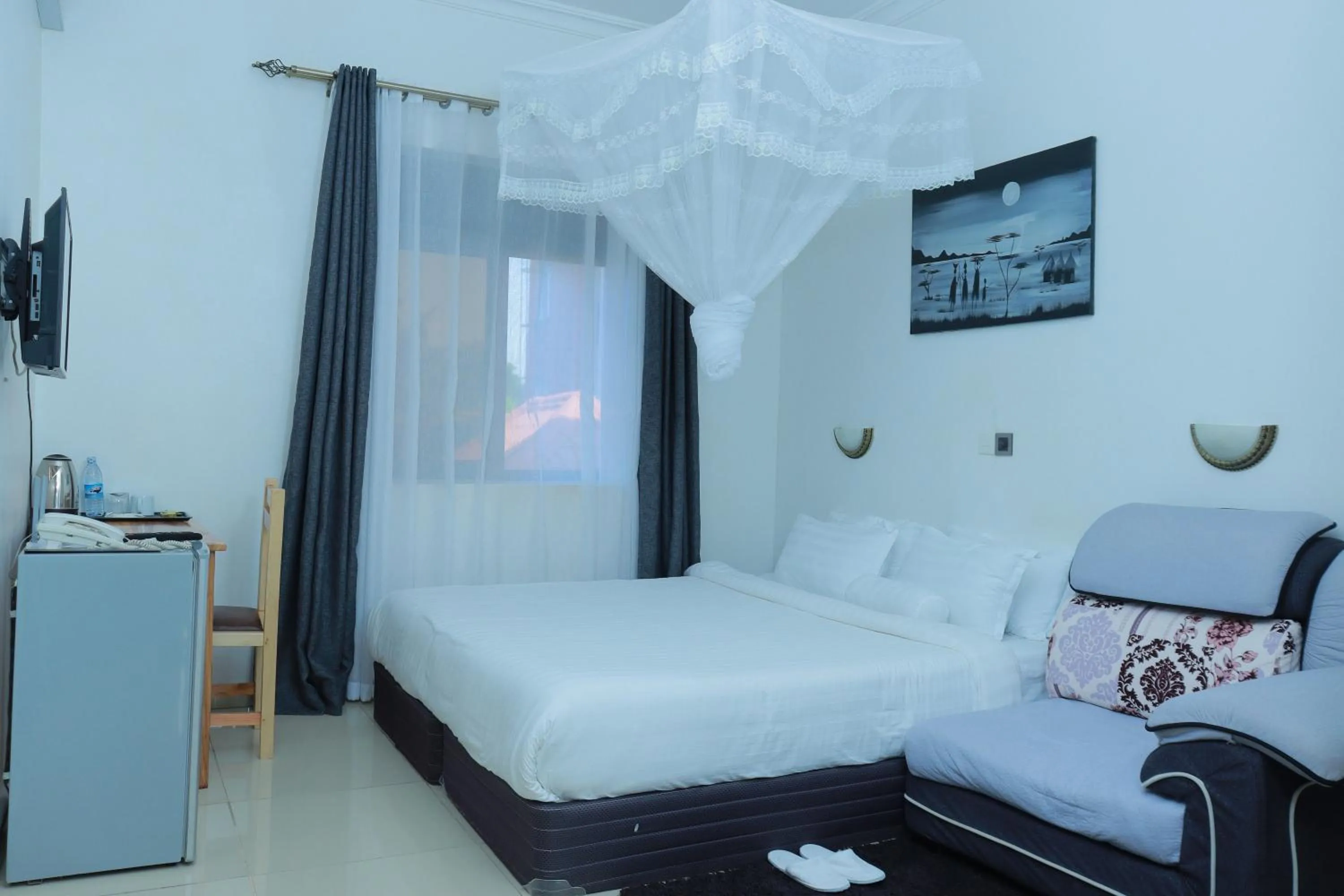 TV and multimedia, Bed in Mowicribs Hotel and Spa