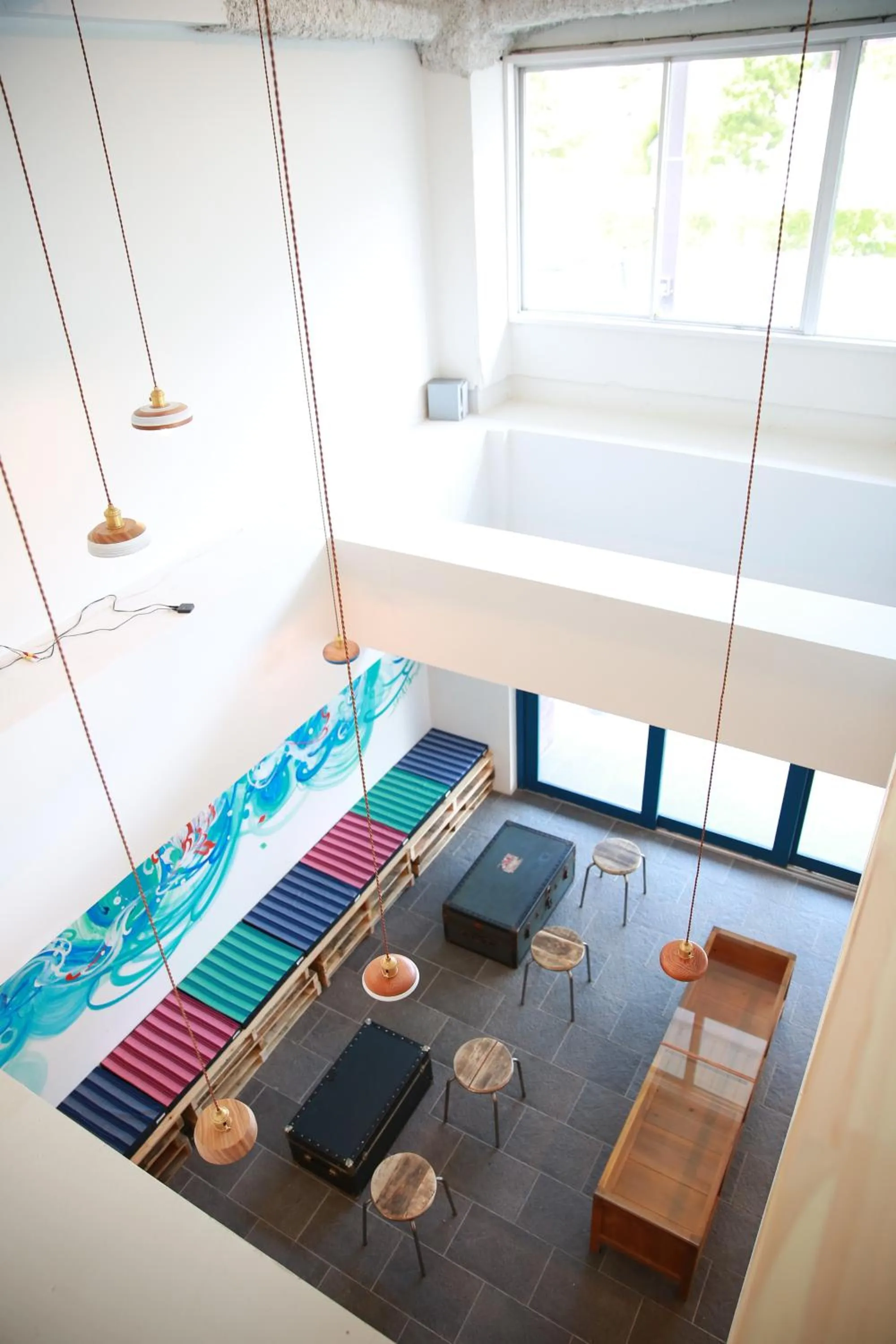 Lobby or reception, Bed in uzuhouse