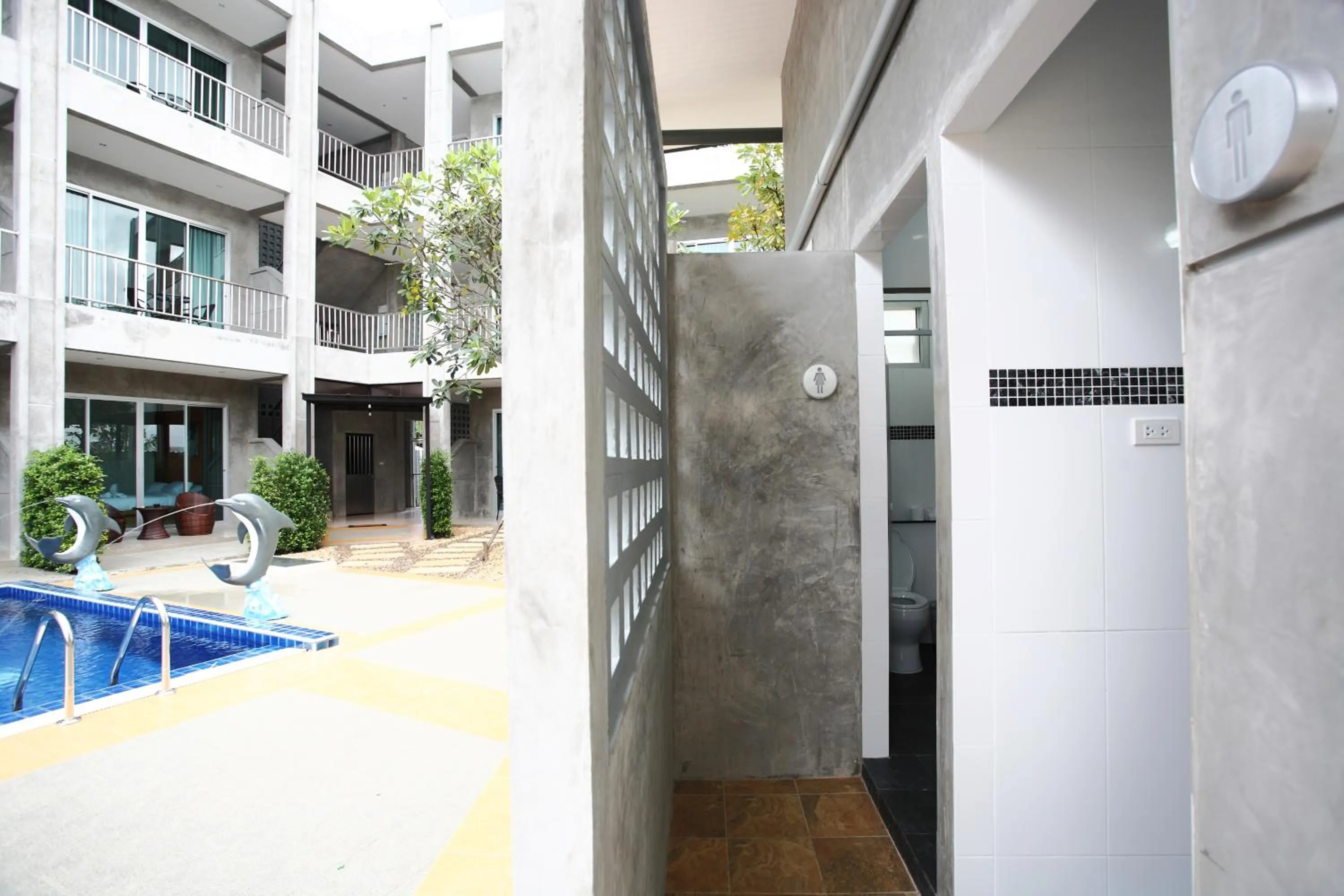 Toilet in The Malika Hotel - SHA Extra Plus