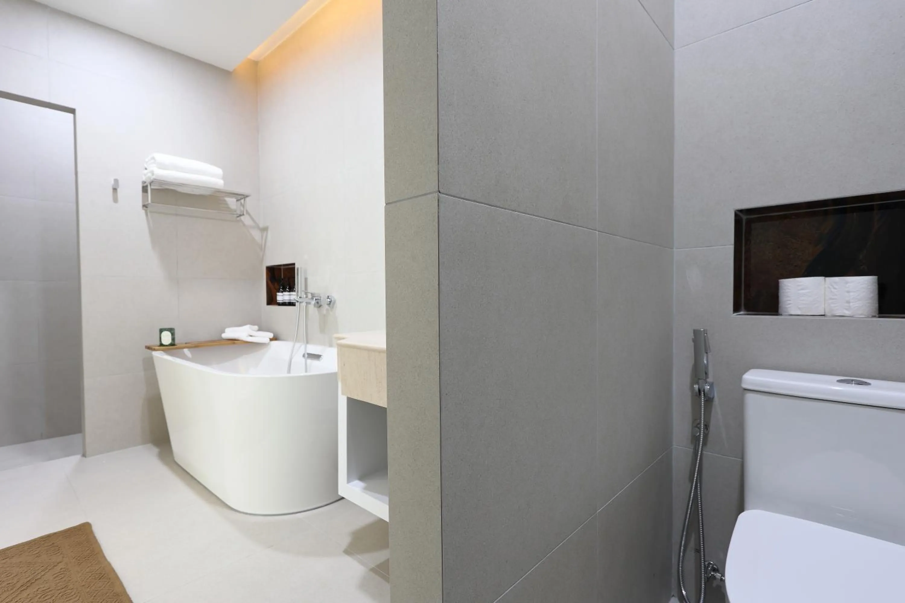 Bathroom in The Malika Hotel - SHA Extra Plus