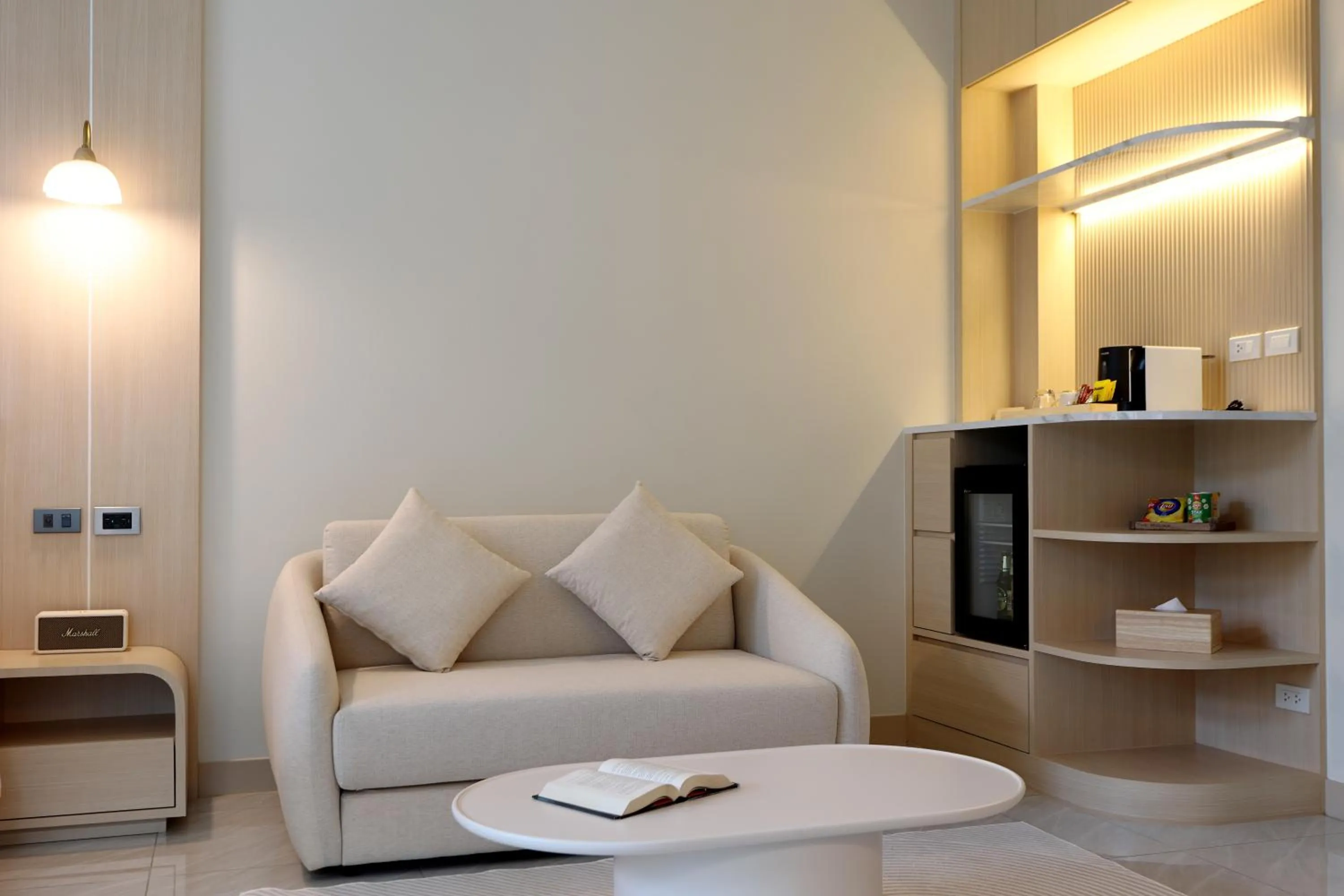 Living room in The Malika Hotel - SHA Extra Plus