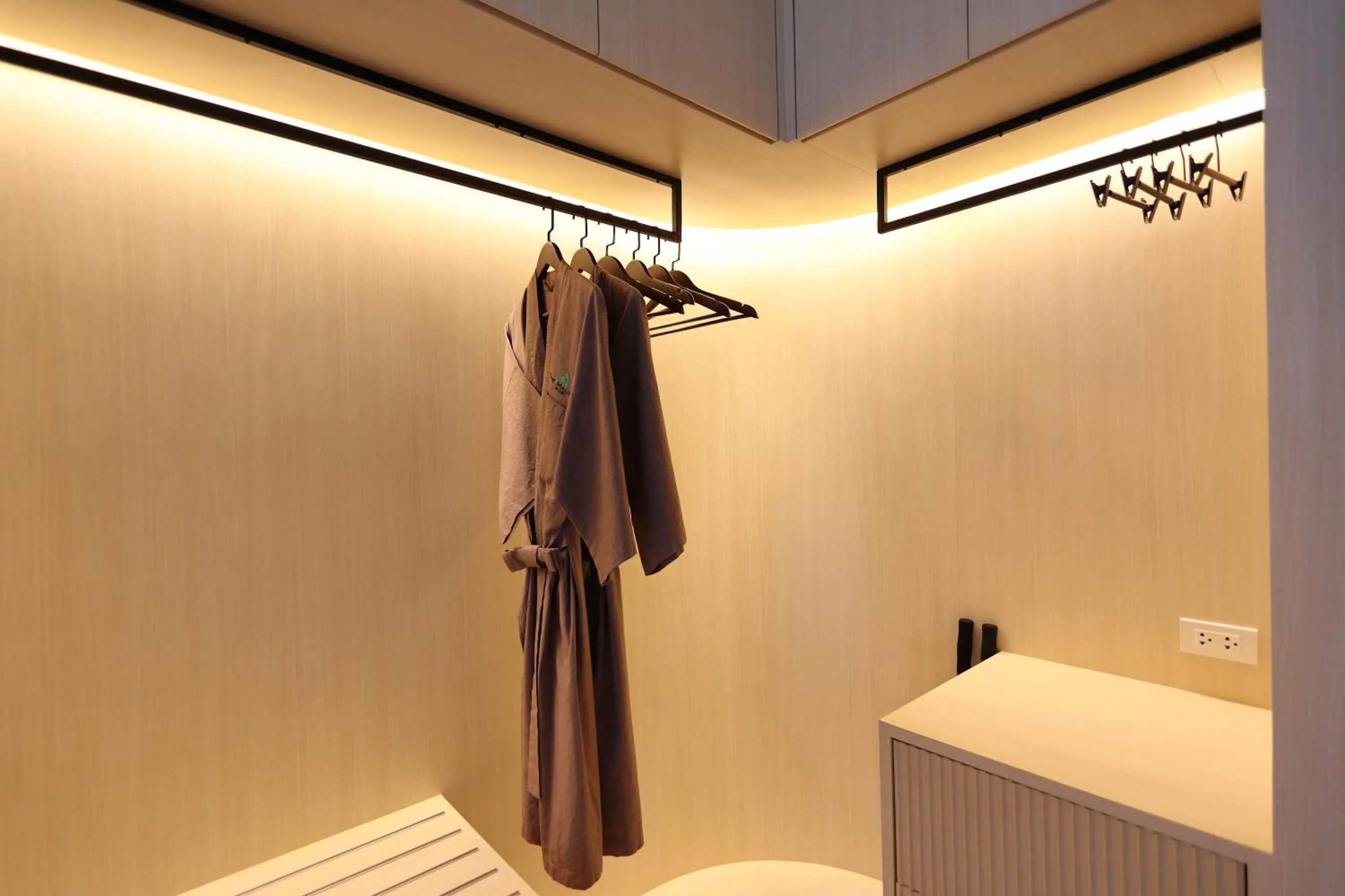 wardrobe in The Malika Hotel - SHA Extra Plus