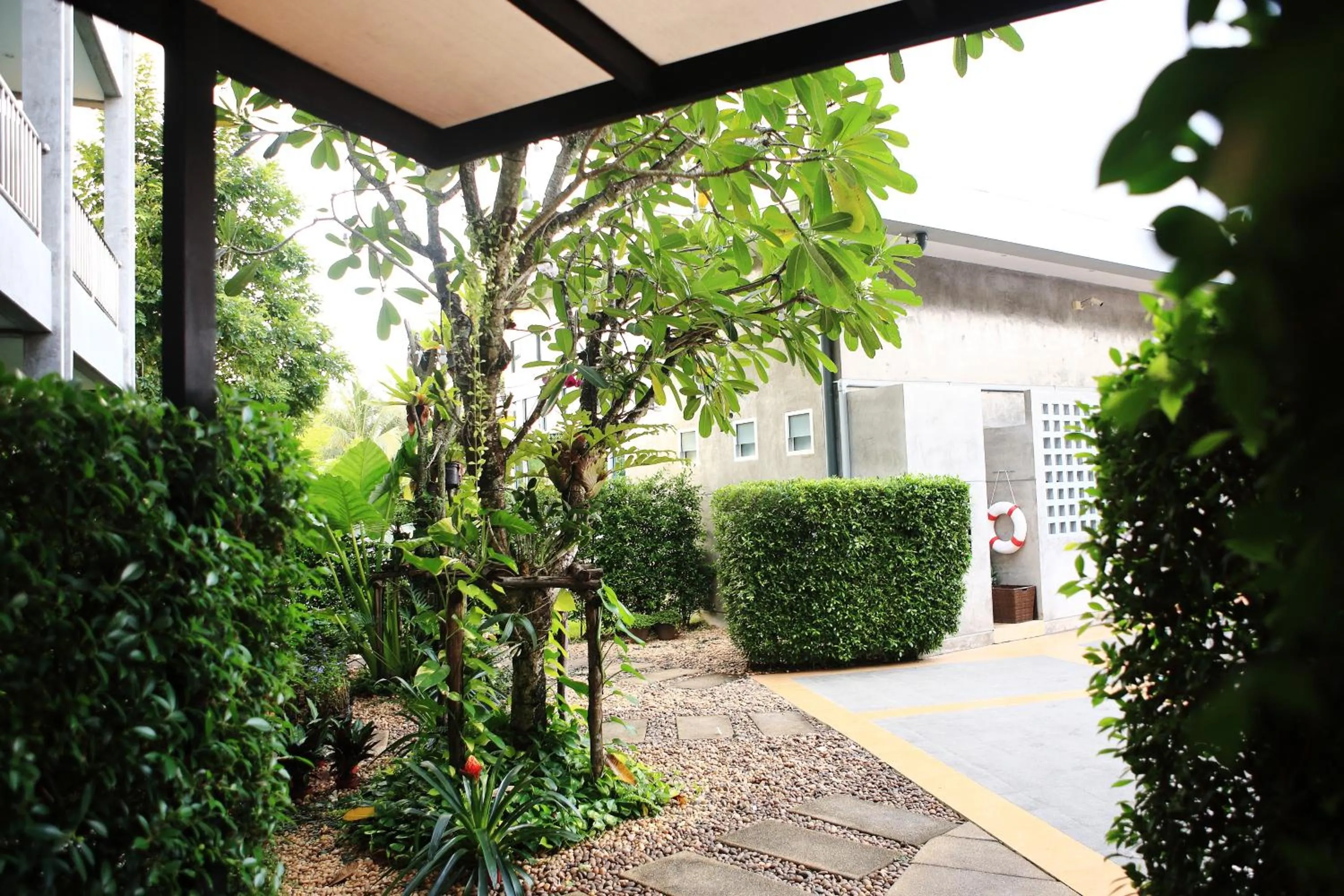 Balcony/Terrace in The Malika Hotel - SHA Extra Plus