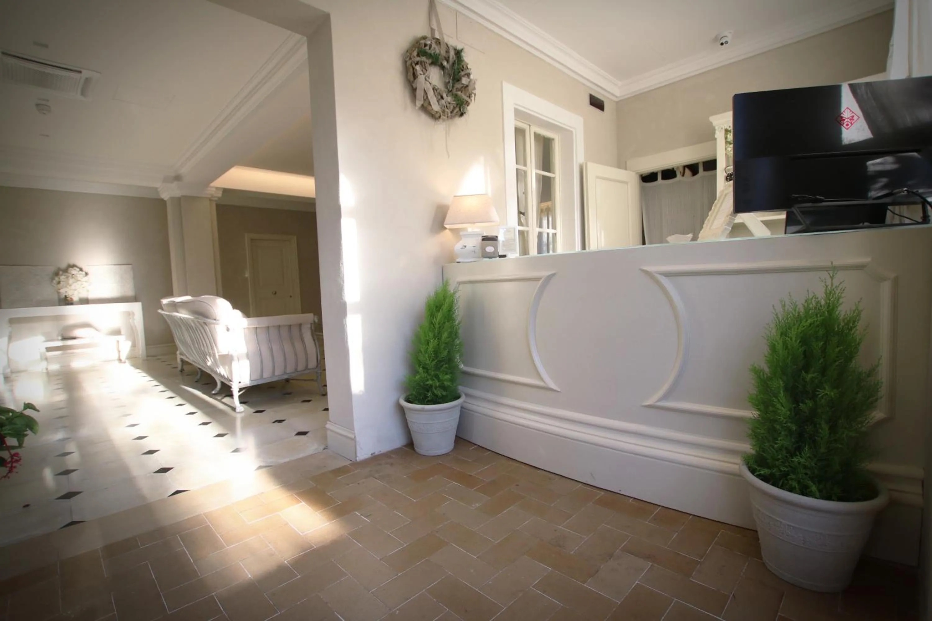 Lobby or reception in Hotel Villa Margherita