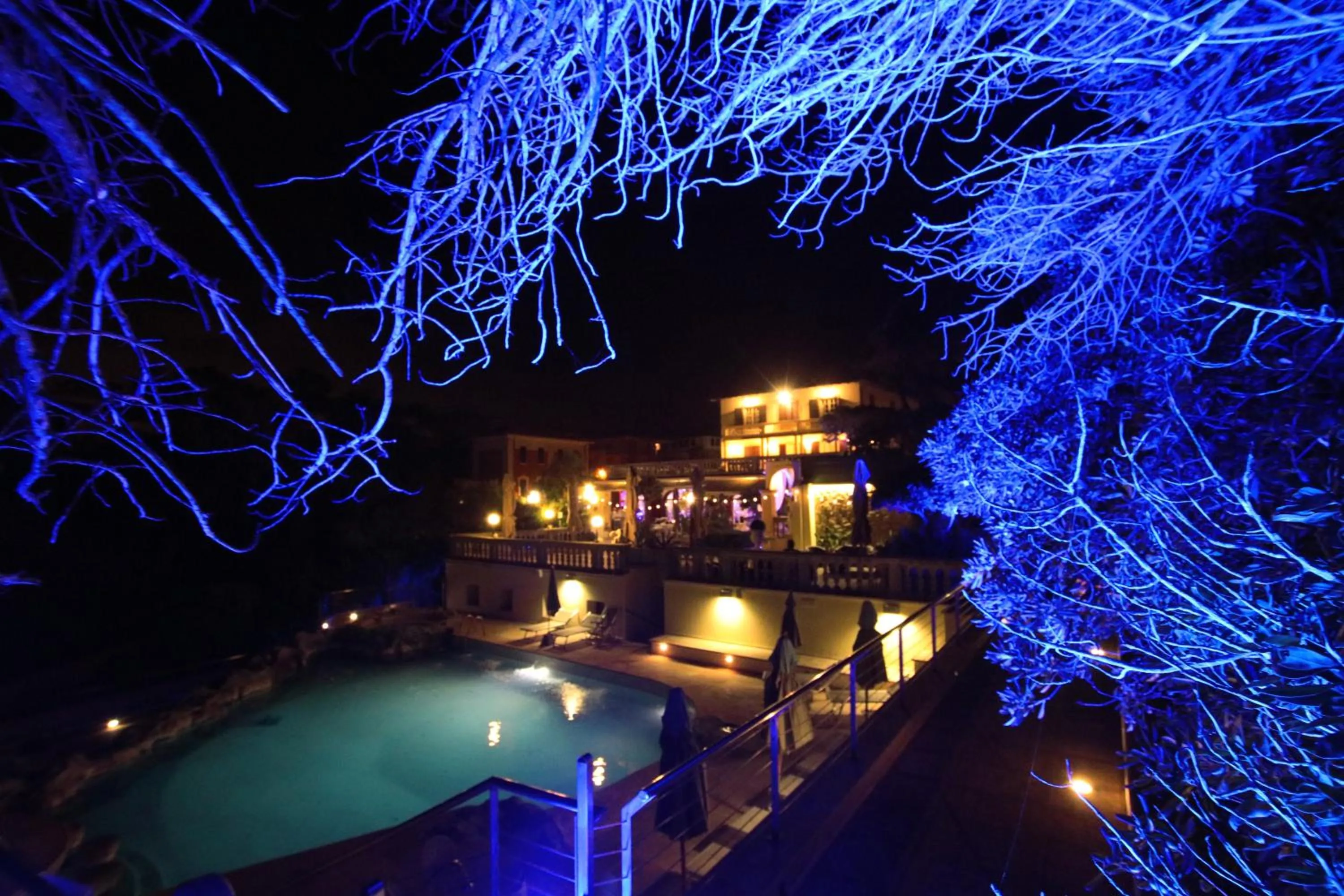 Pool view in Hotel Villa Margherita