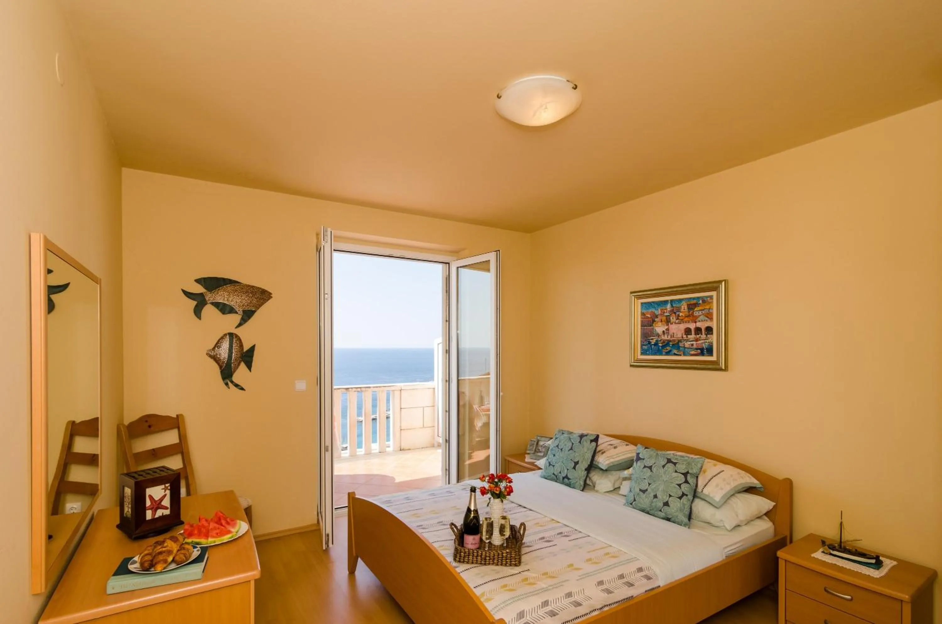 Bedroom, Bed in Apartments Bonavista