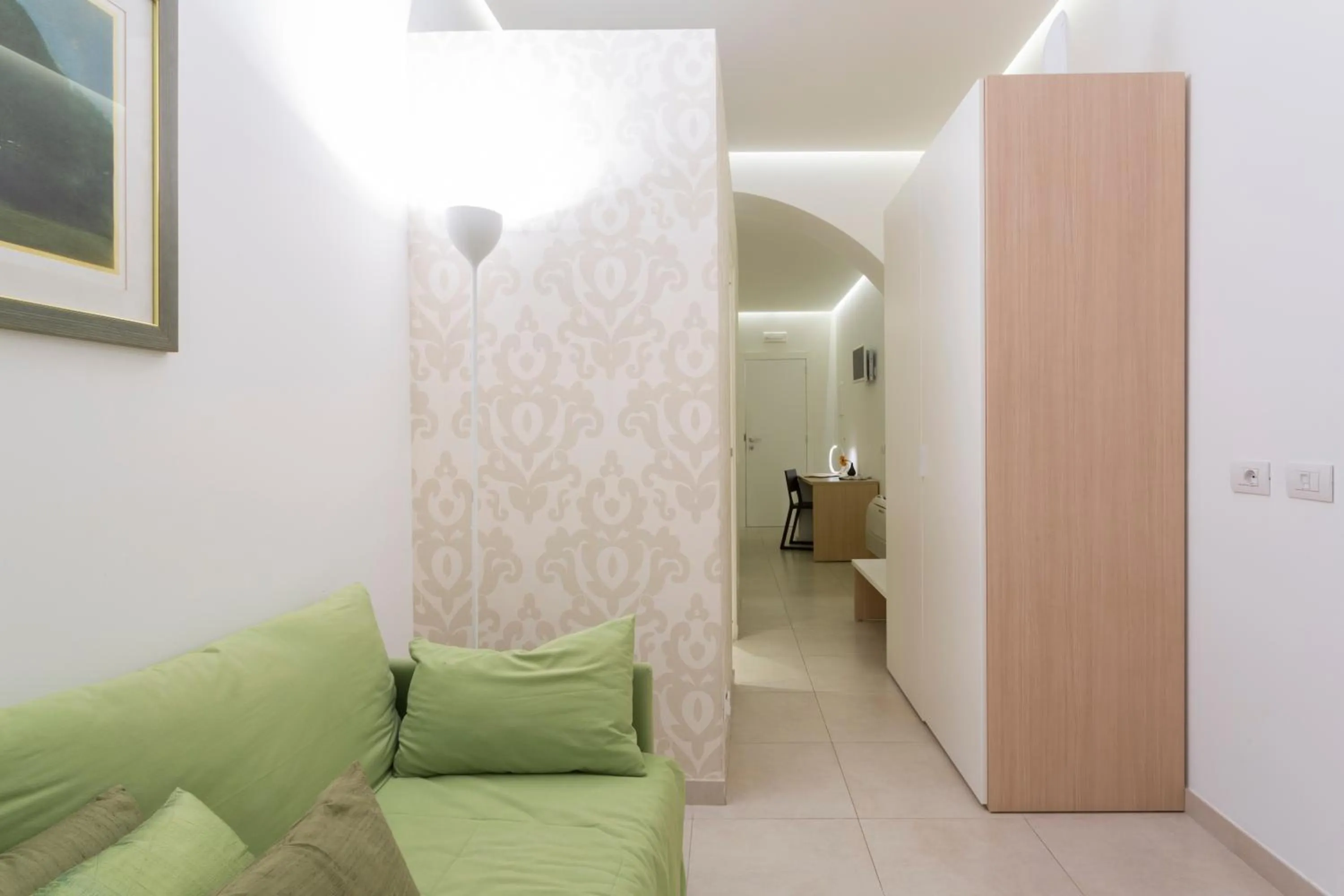 Bed in Hotel Novecento