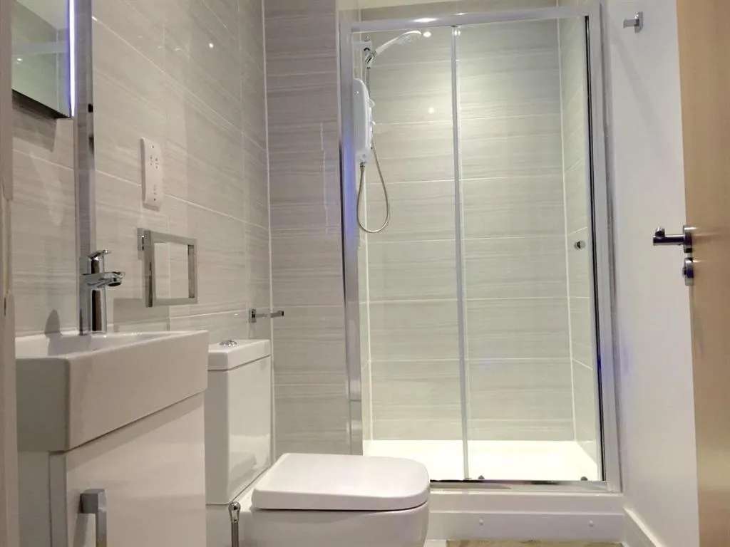 Bathroom in Ilford Tower Apartments