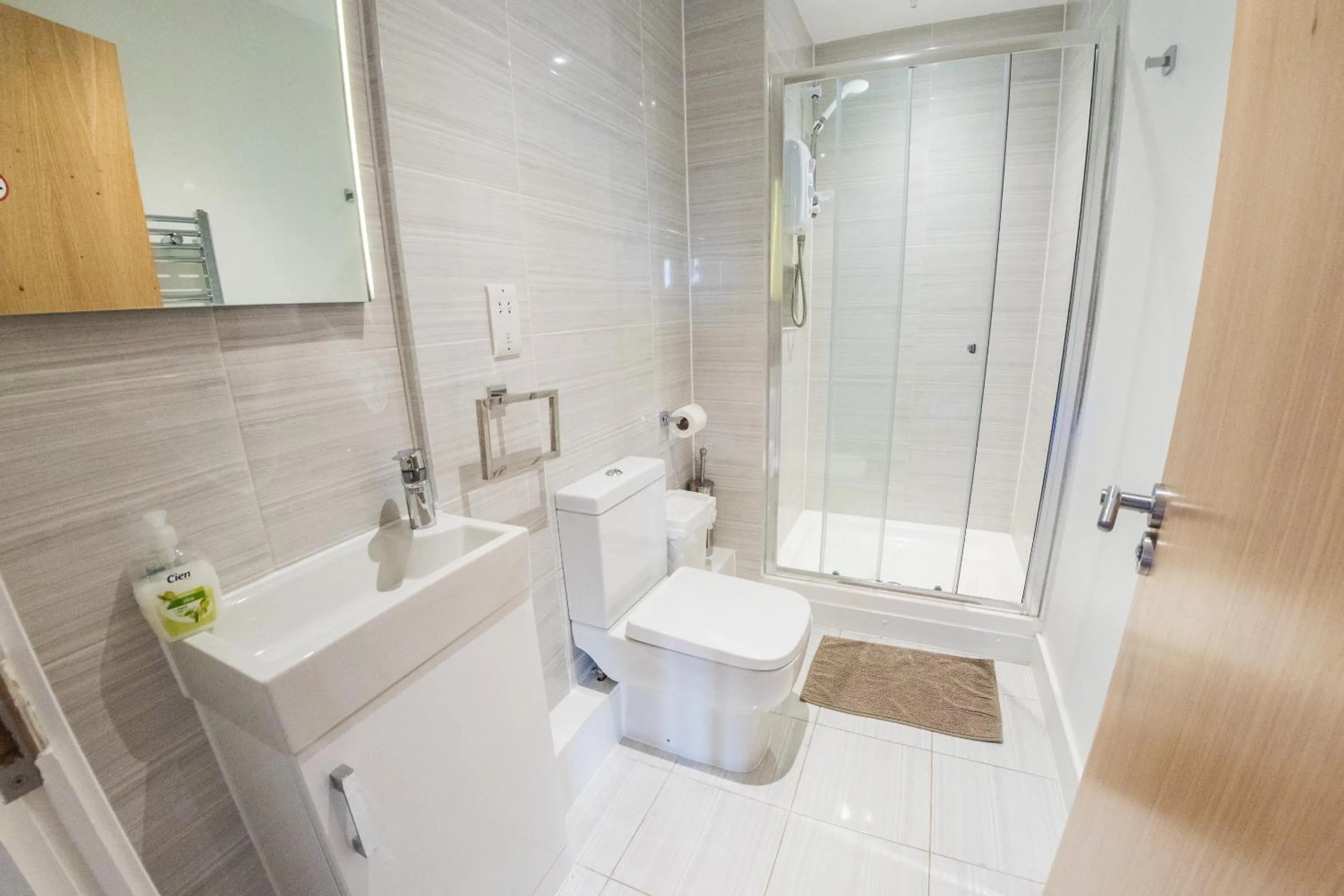 Bathroom in Ilford Tower Apartments