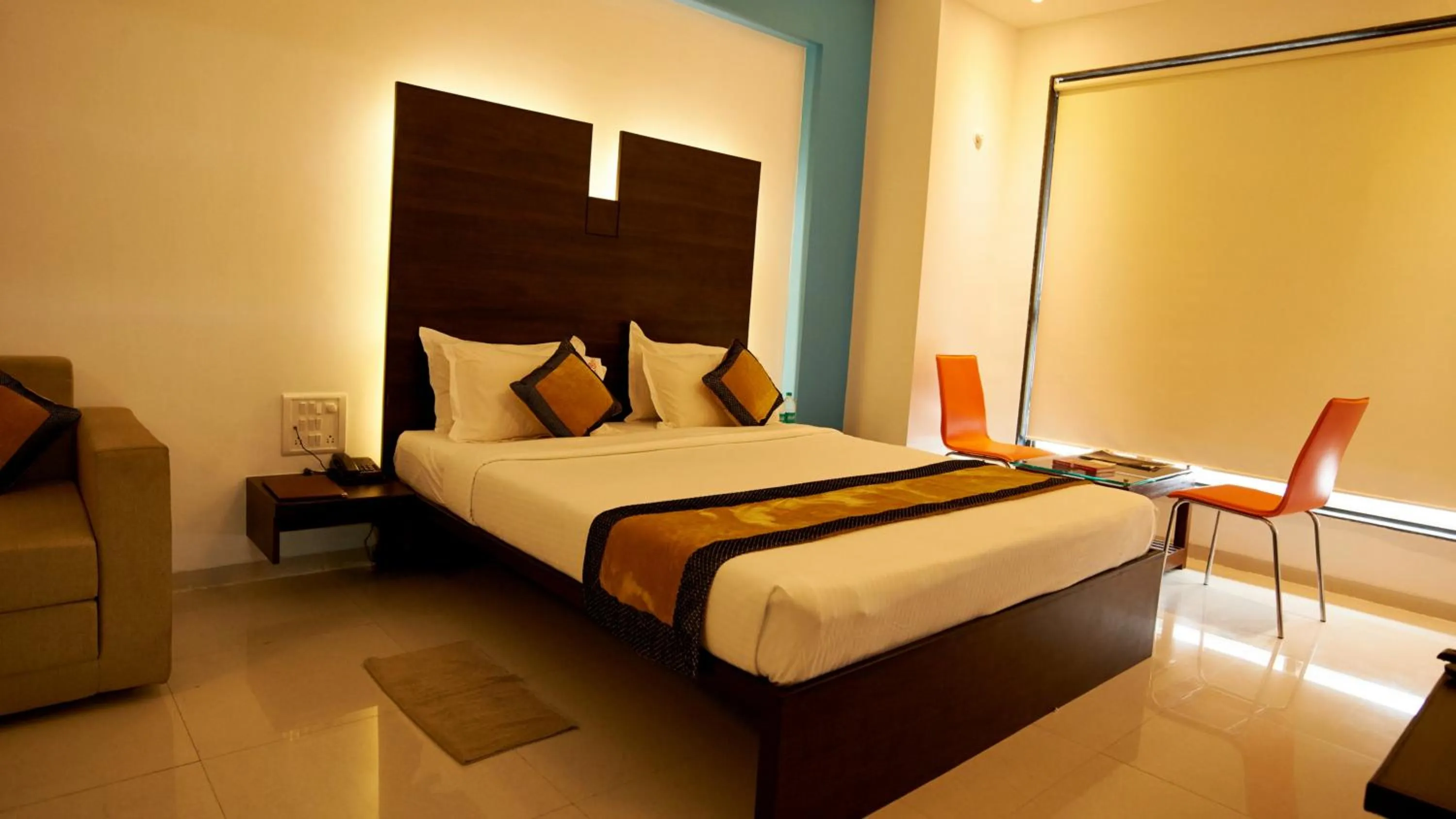 Photo of the whole room, Bed in Hotel Golden View