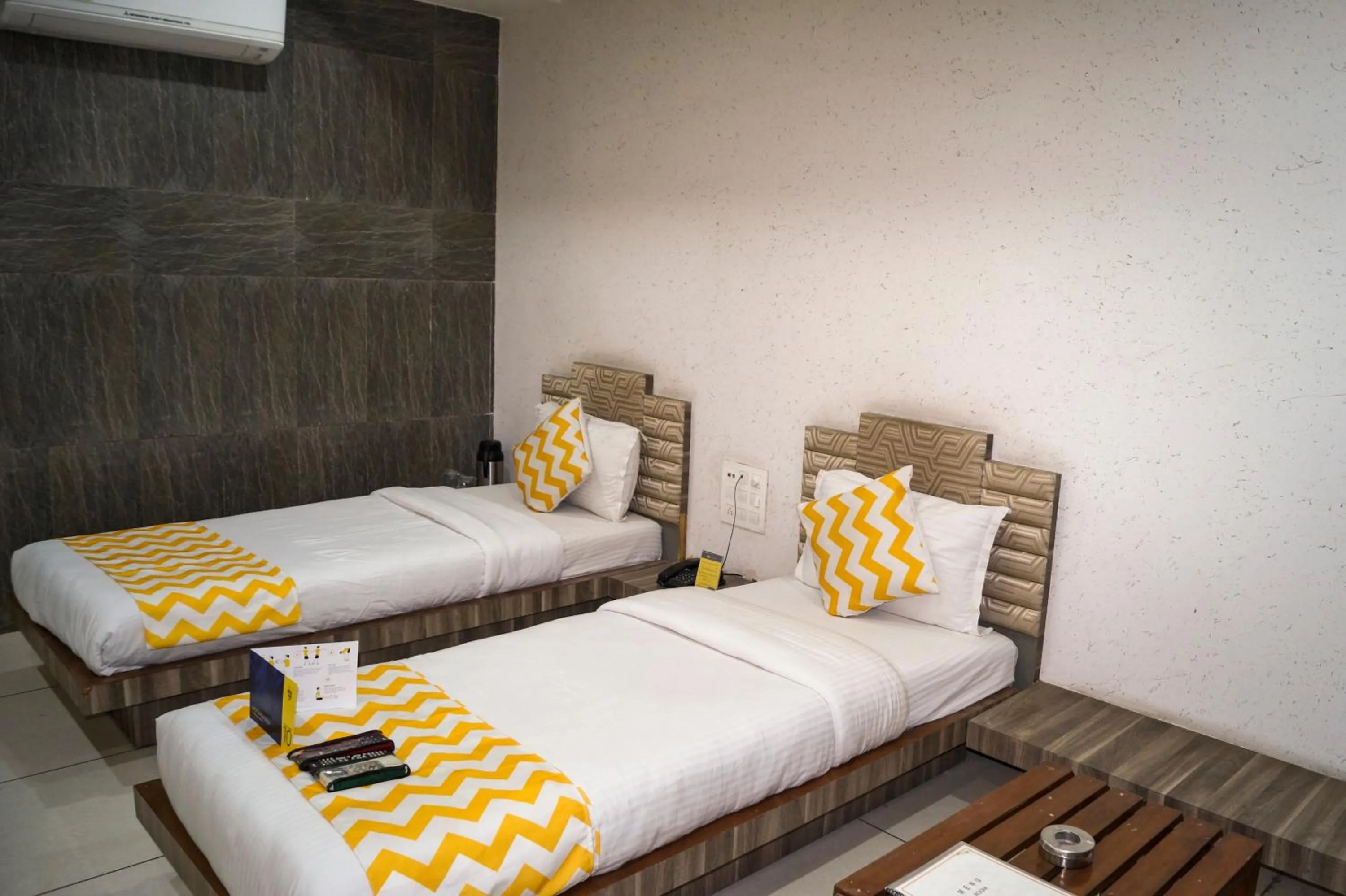 Seating area in Hotel Darshan SP Ring Road