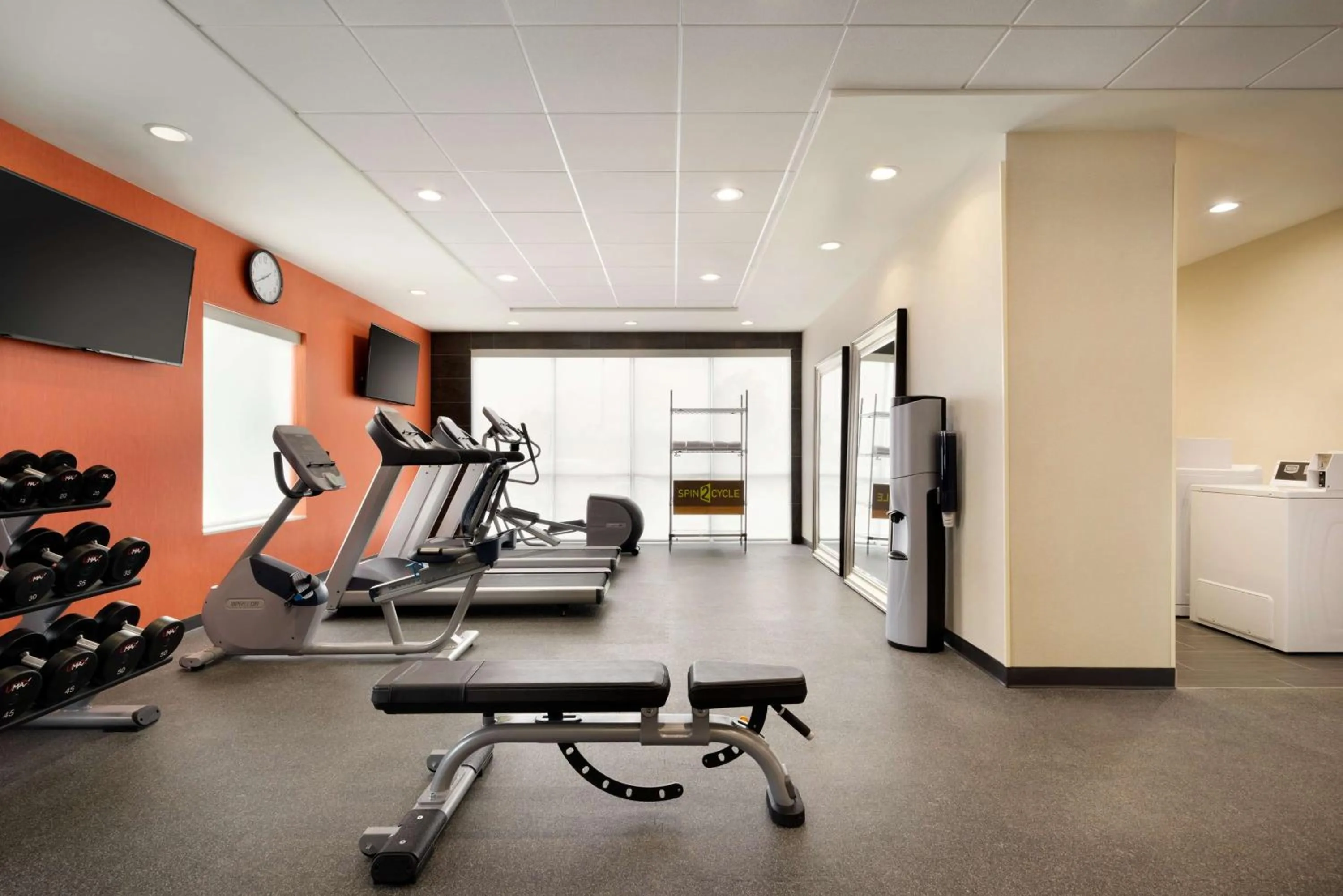 Fitness centre/facilities in Home2 Suites By Hilton Baton Rouge