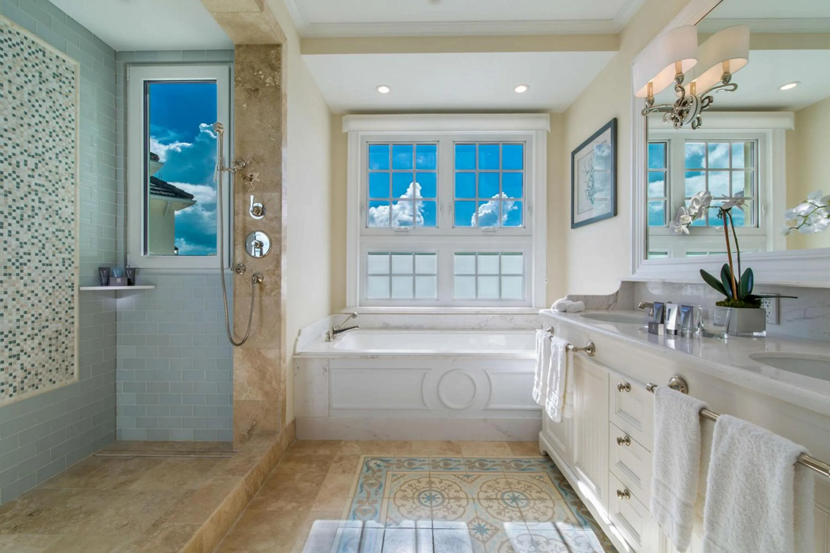 Bathroom in The Shore Club Turks & Caicos