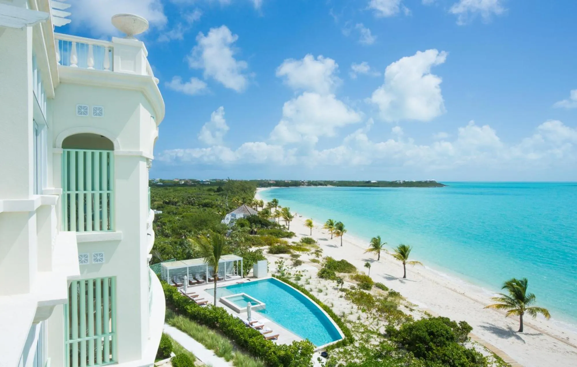 Swimming pool in The Shore Club Turks & Caicos