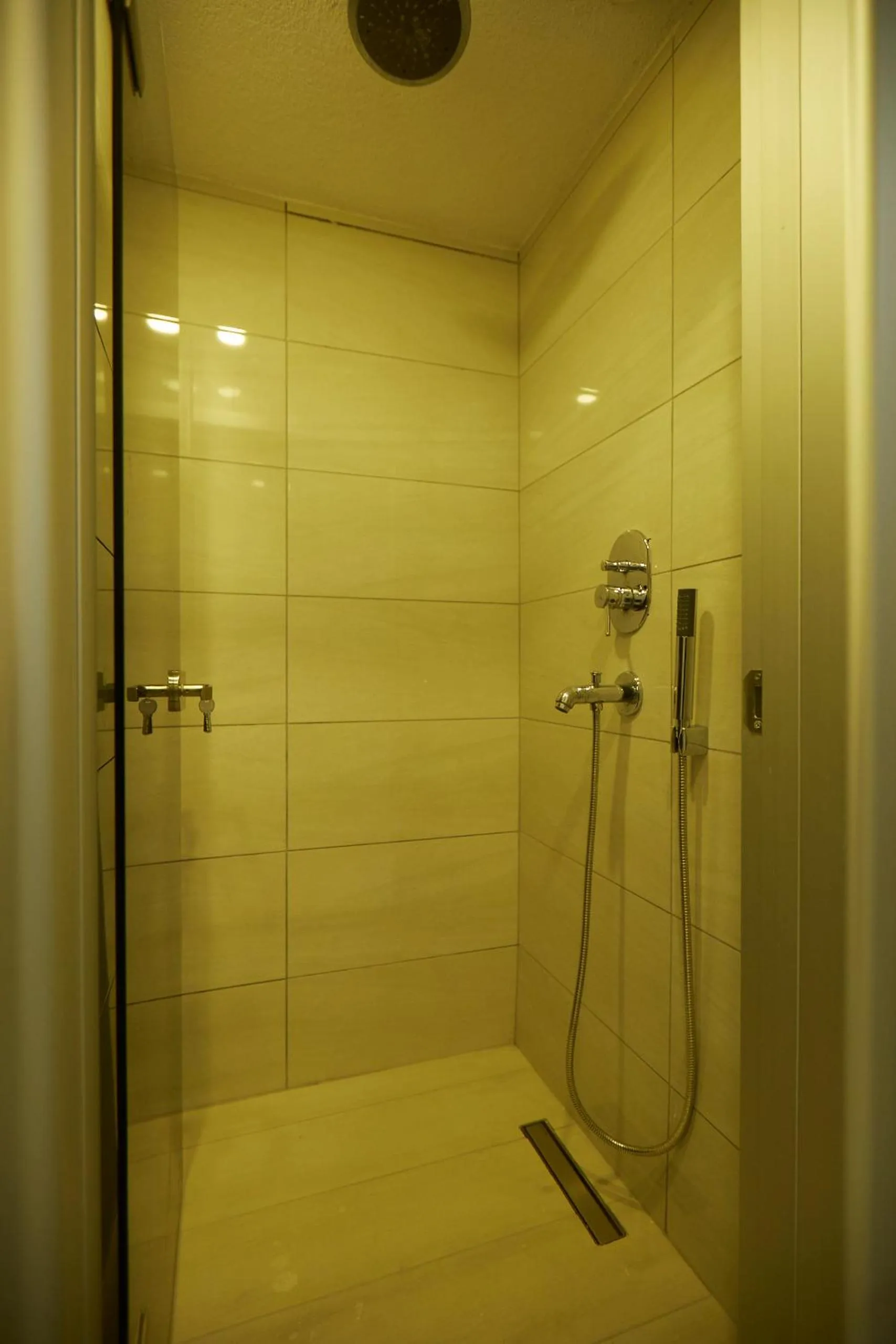 Shower in Ilkbal Deluxe Hotel &Spa Istanbul