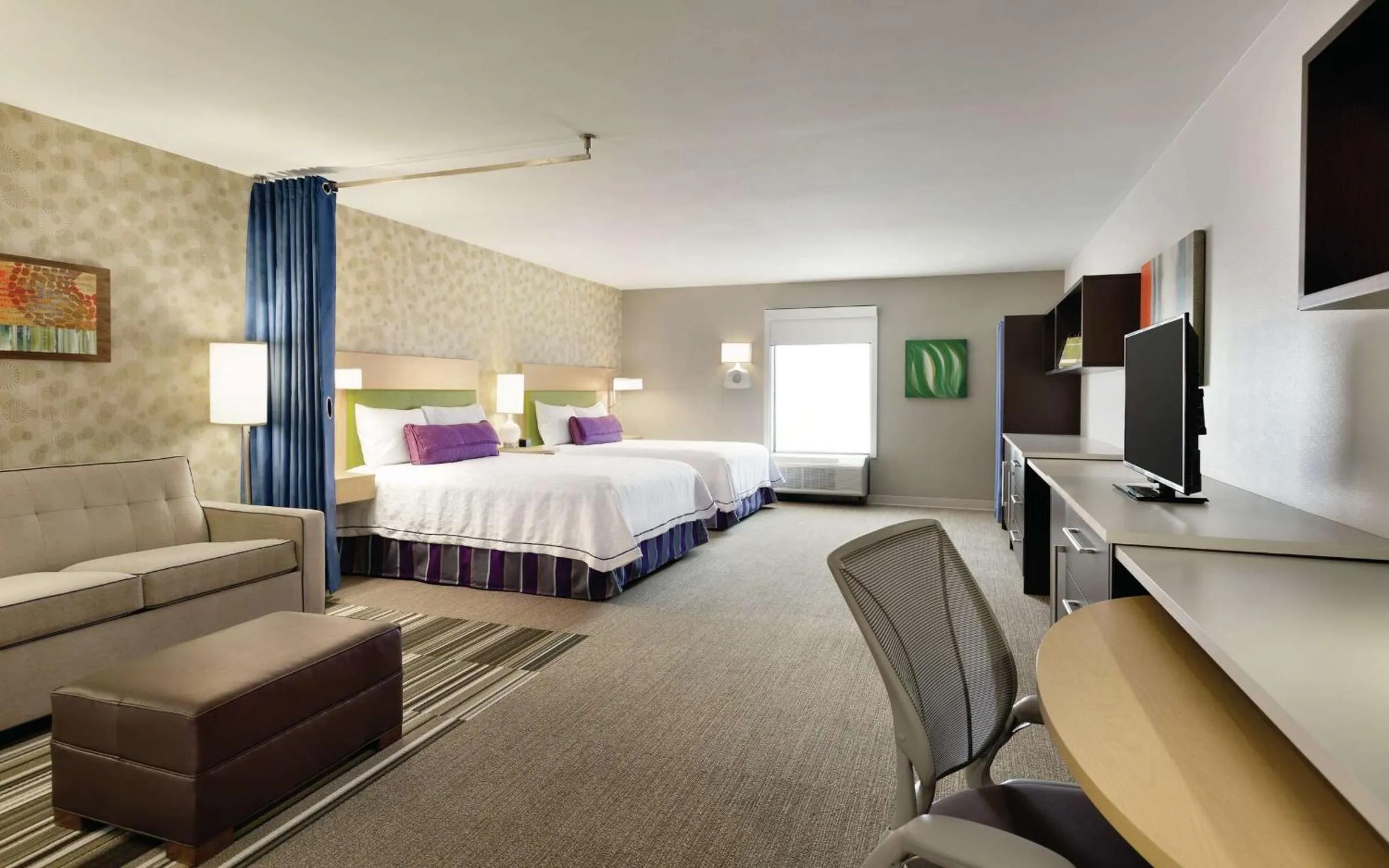 Bedroom, Bed in Home2 Suites By Hilton Macon I-75 North