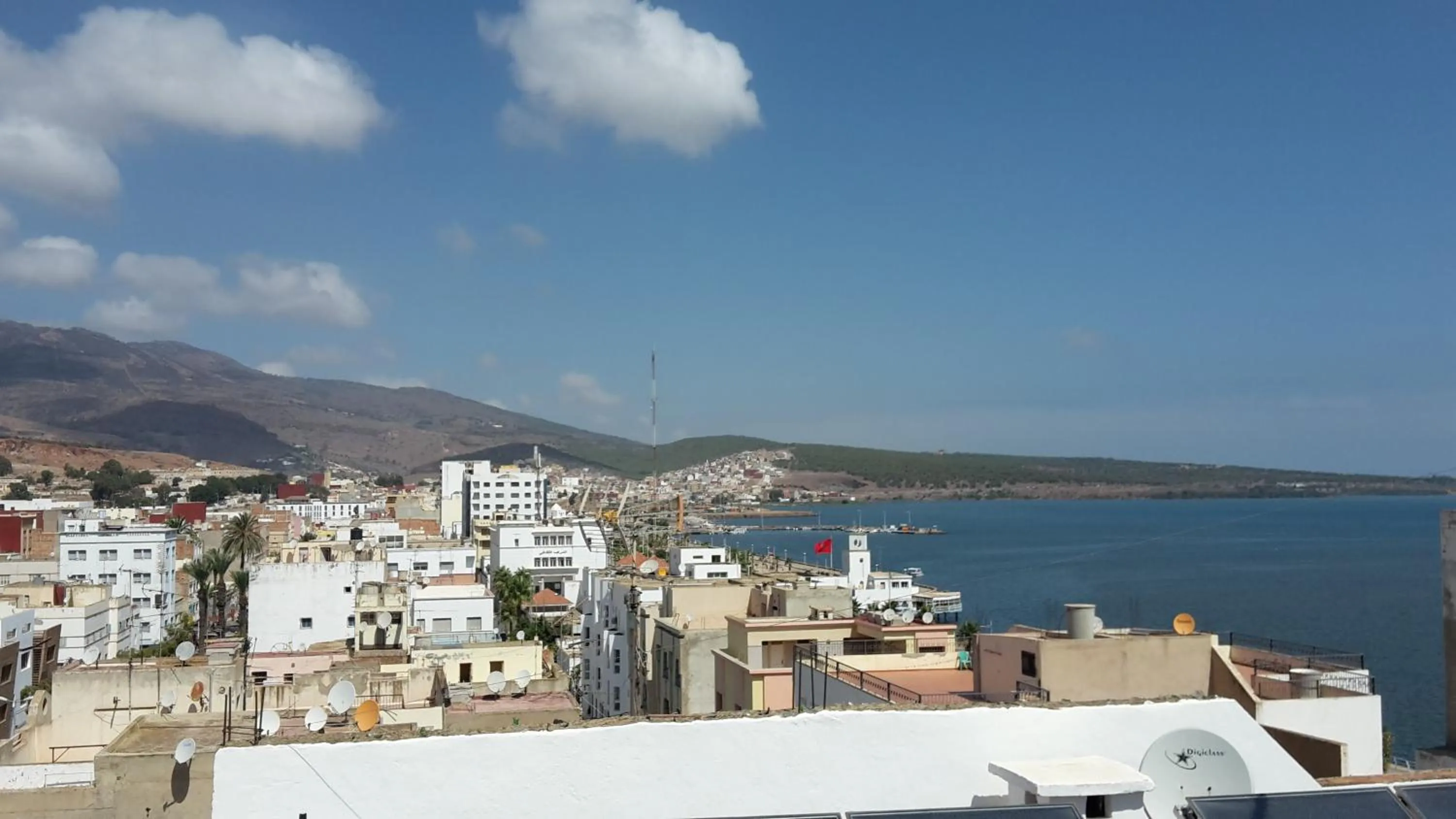 Sea view in Hotel de la Mediterranee