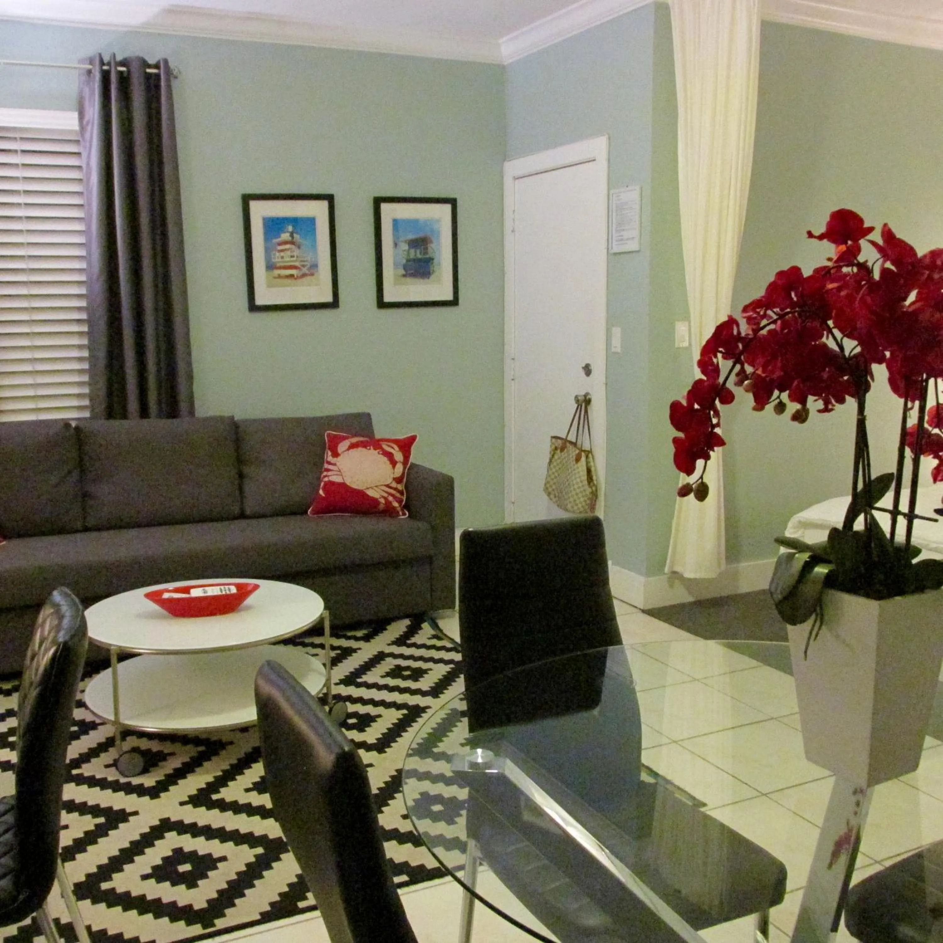 Living room in Ocean Breeze