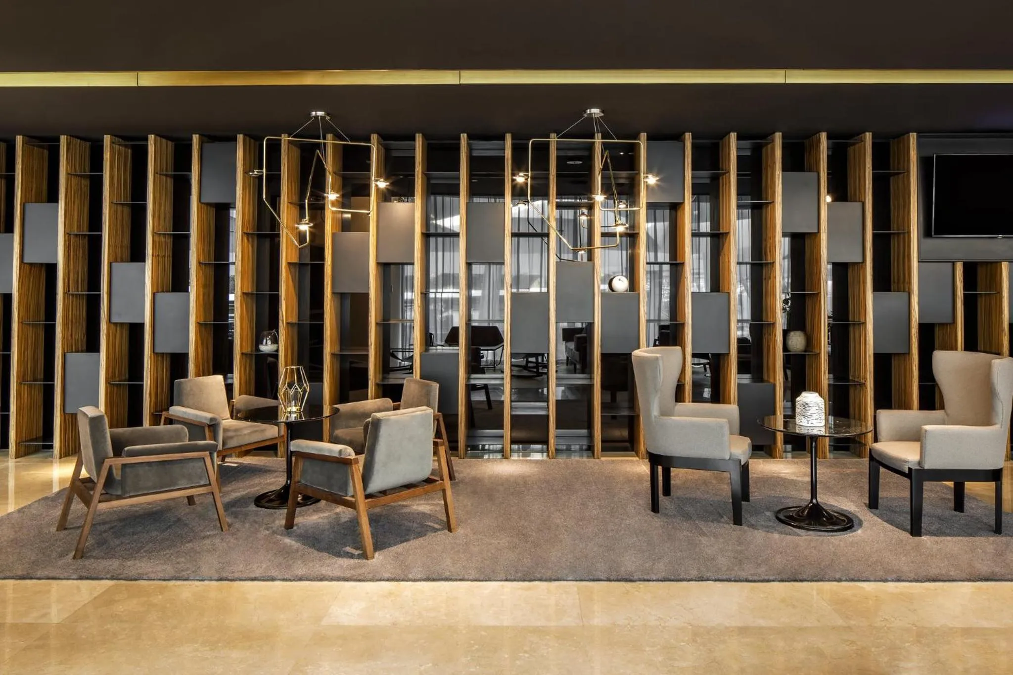 Lounge or bar in Fiesta Americana Mexico Toreo