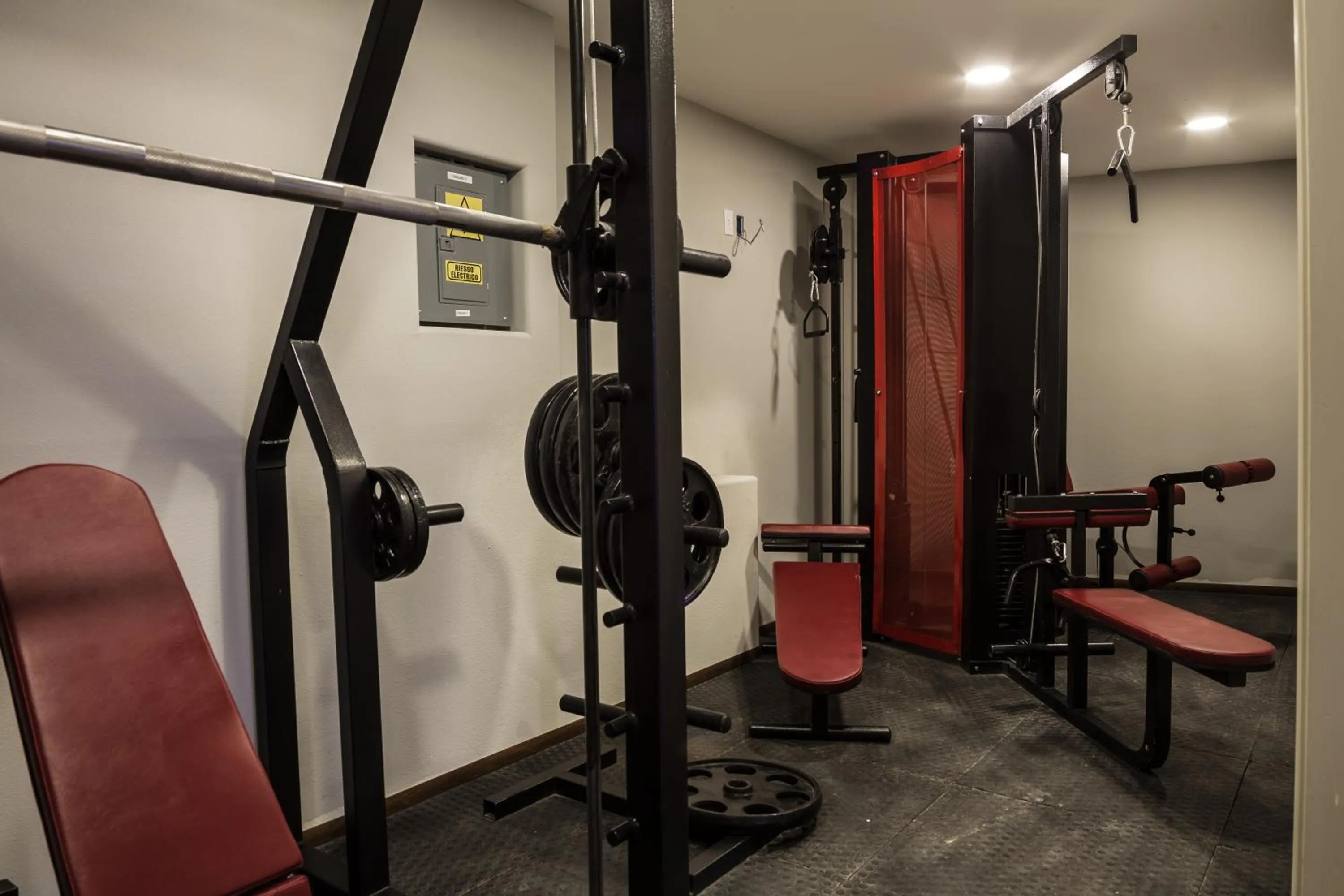 Fitness centre/facilities in Apple Inn
