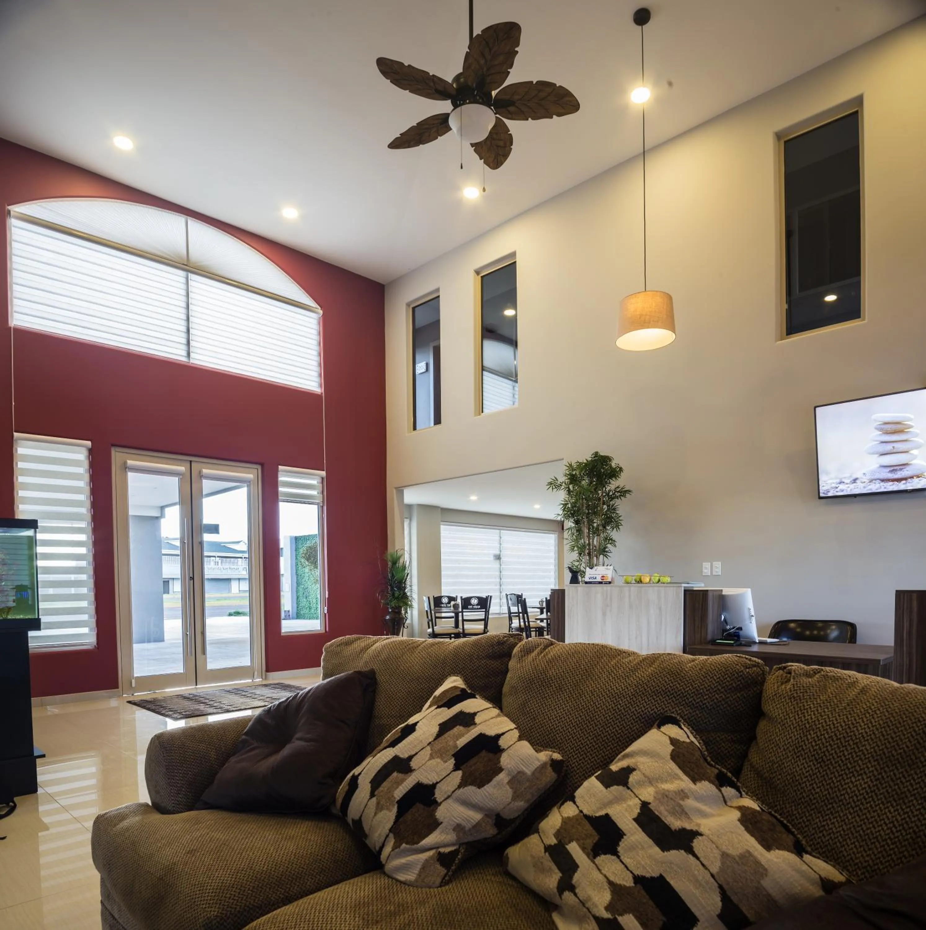 Lobby or reception in Apple Inn