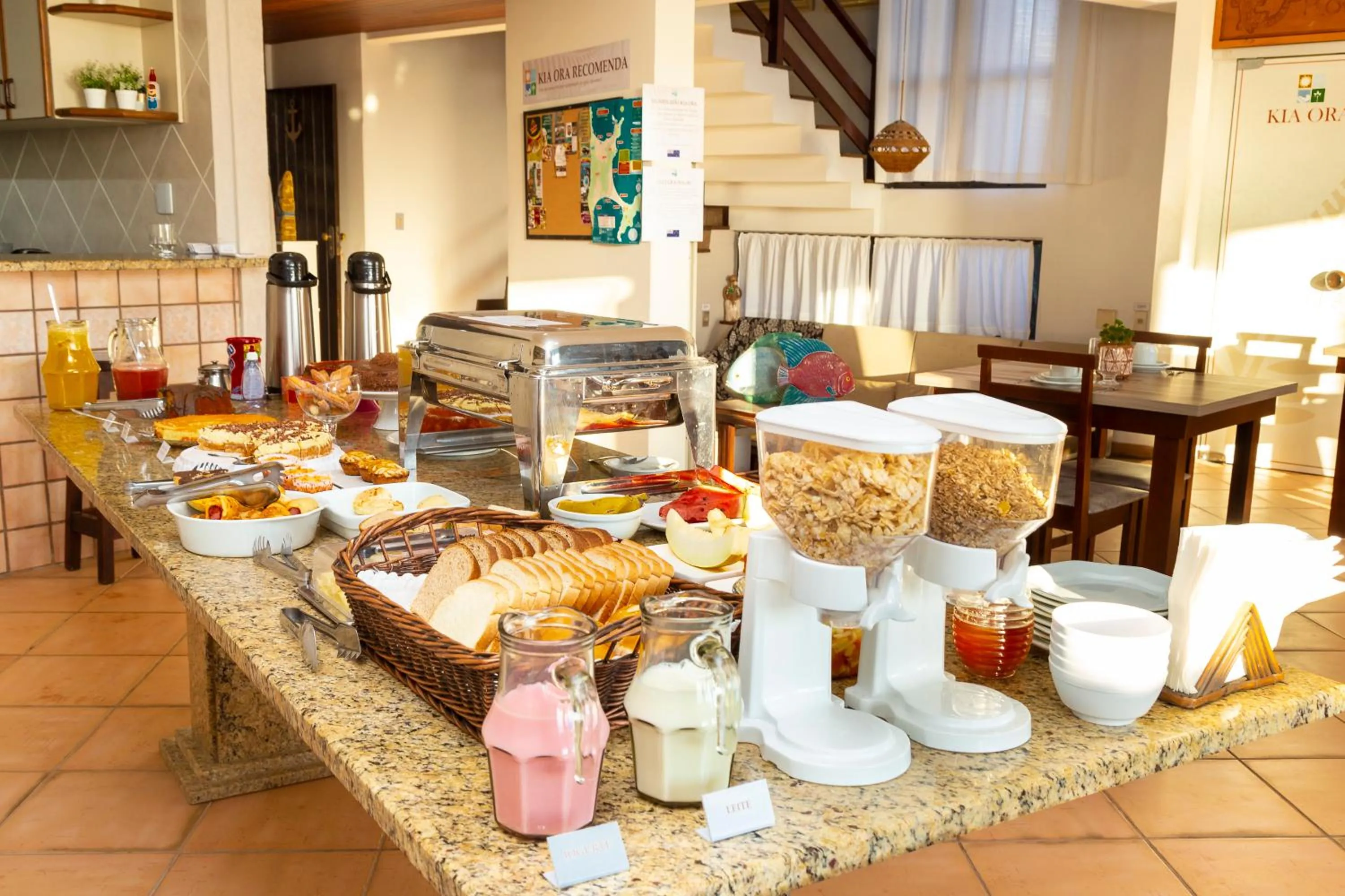 Food in Pousada Kia Ora Bombinhas