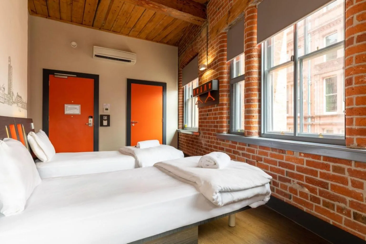 Bed in easyHotel Manchester