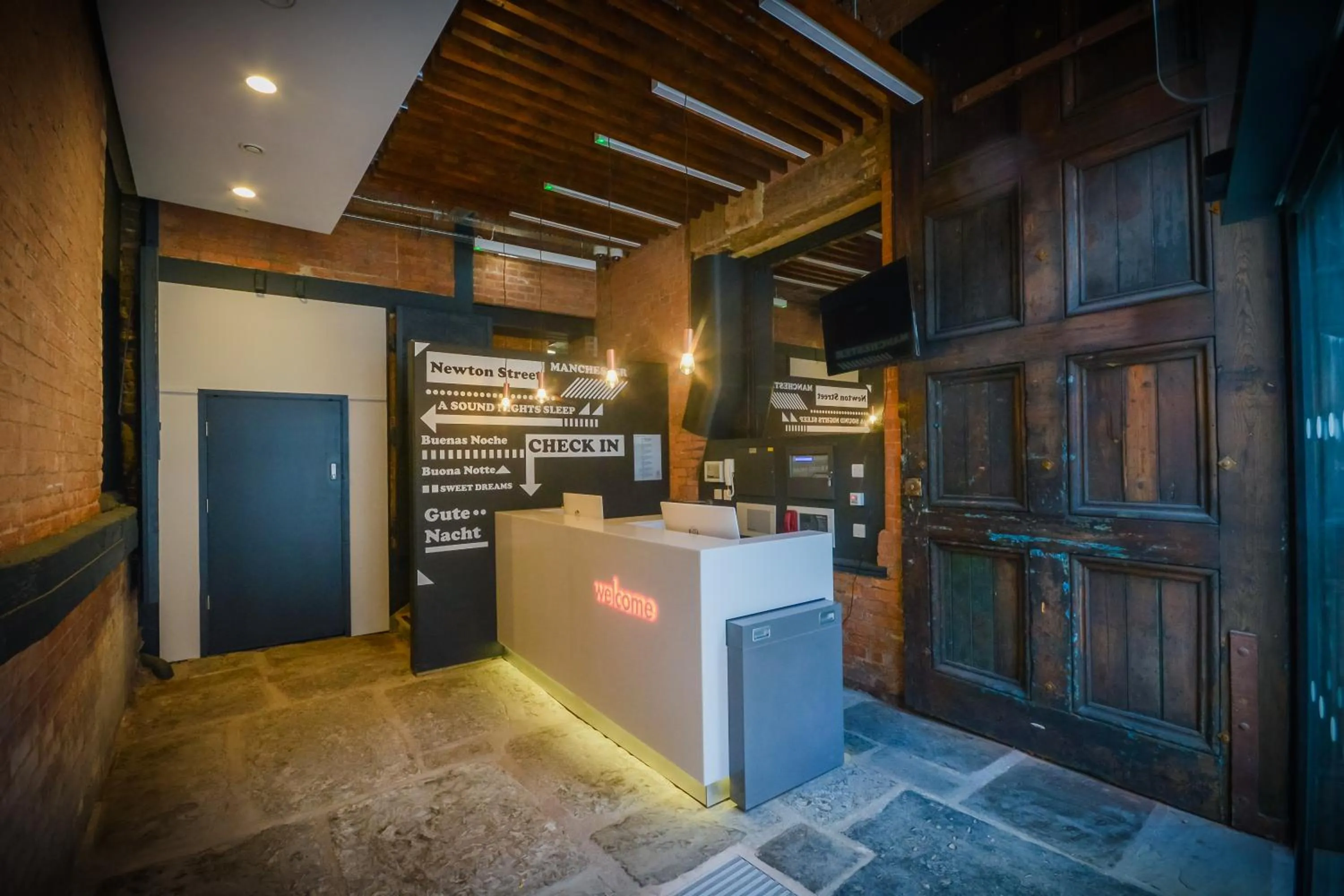 Lobby or reception in easyHotel Manchester