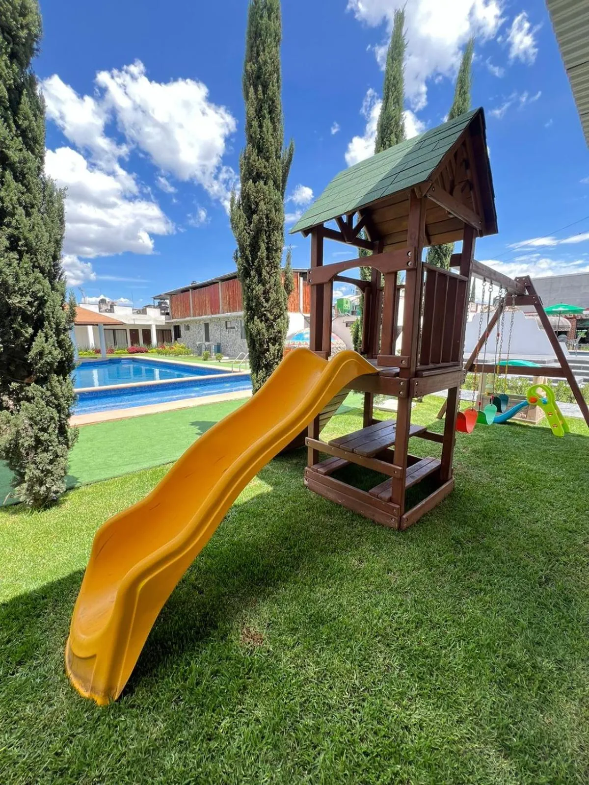 Children play ground in Hotel El Jaguar