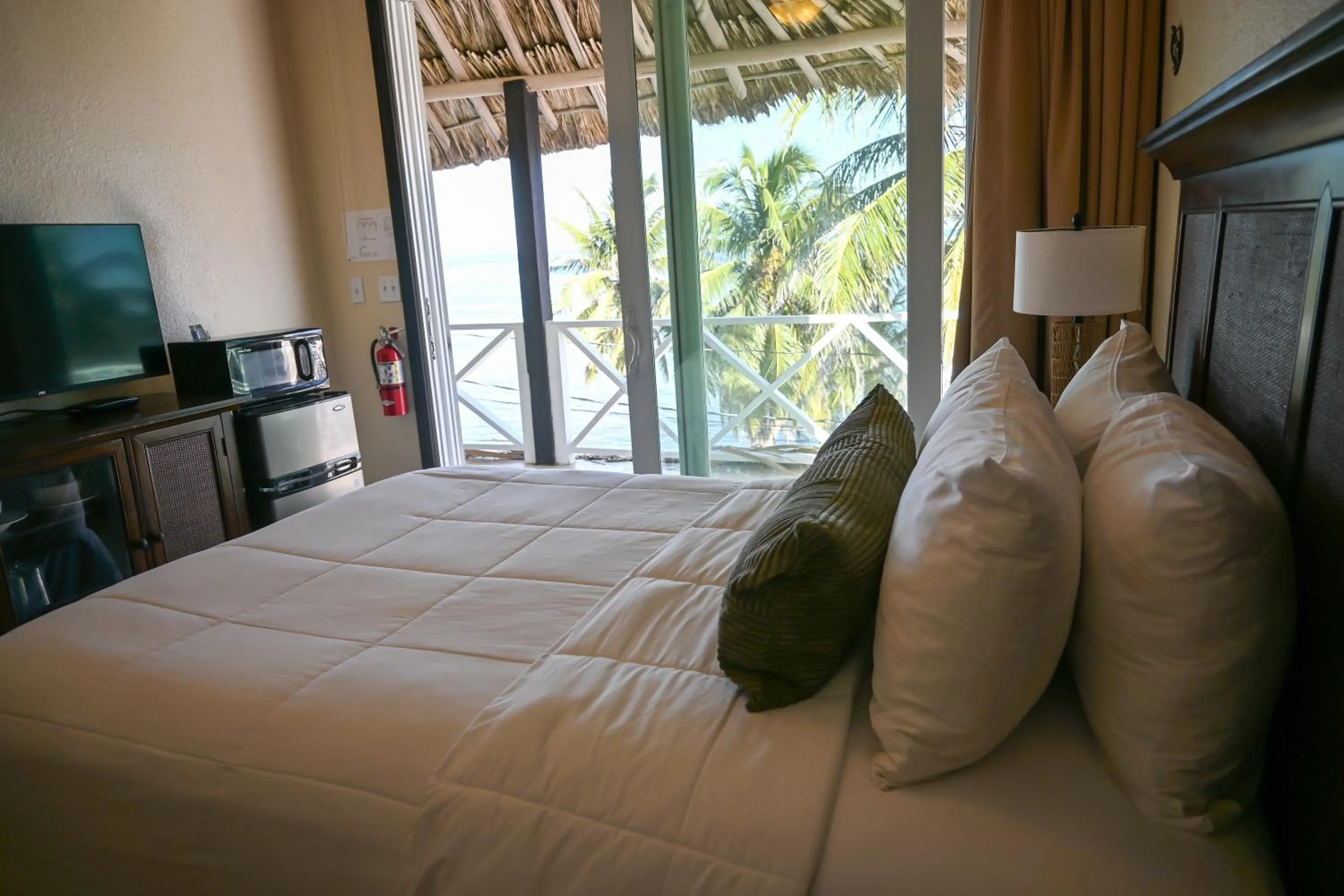 Bed in The Palapa House