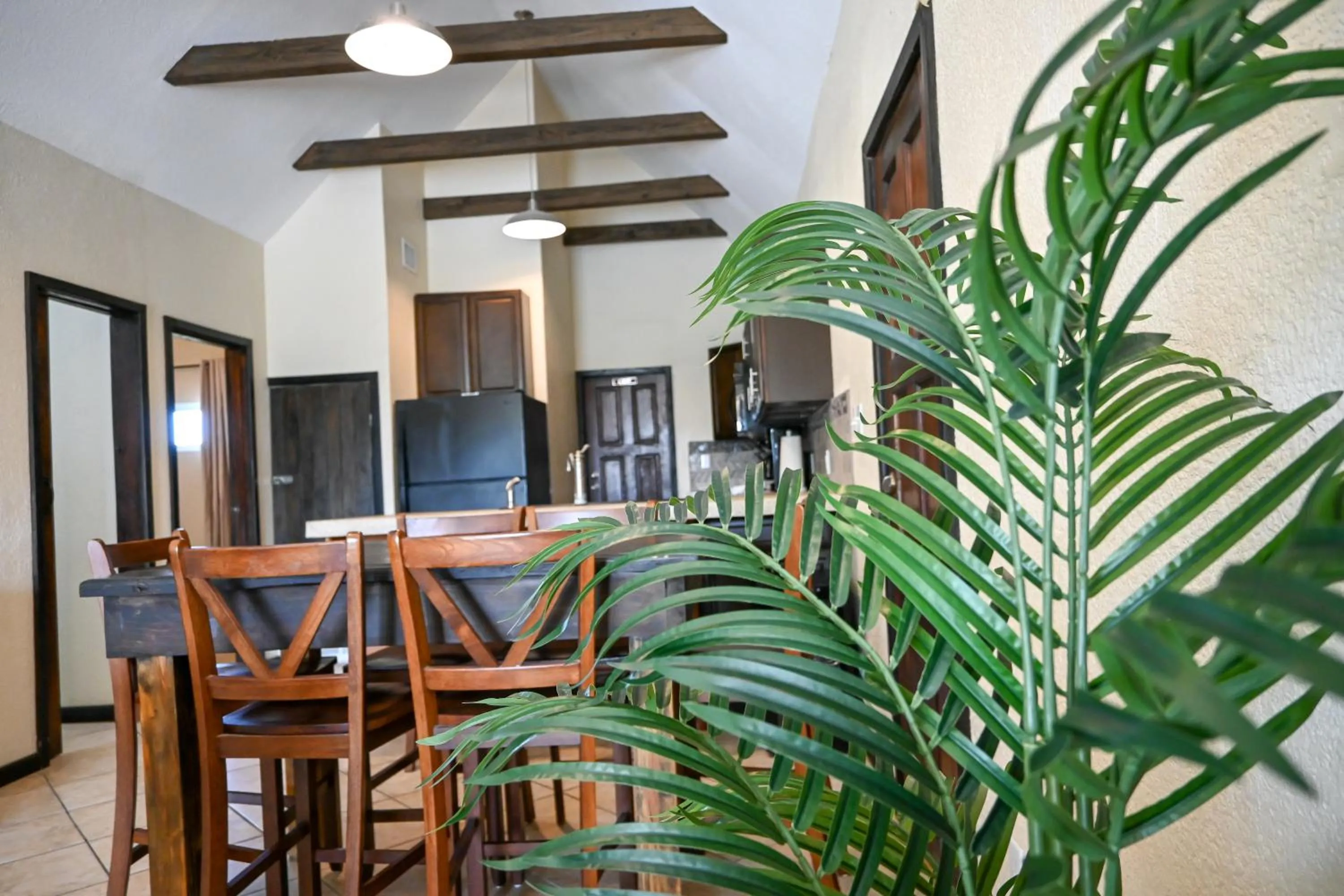 Dining area in The Palapa House