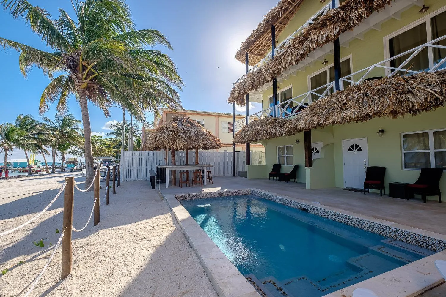 Swimming pool in The Palapa House