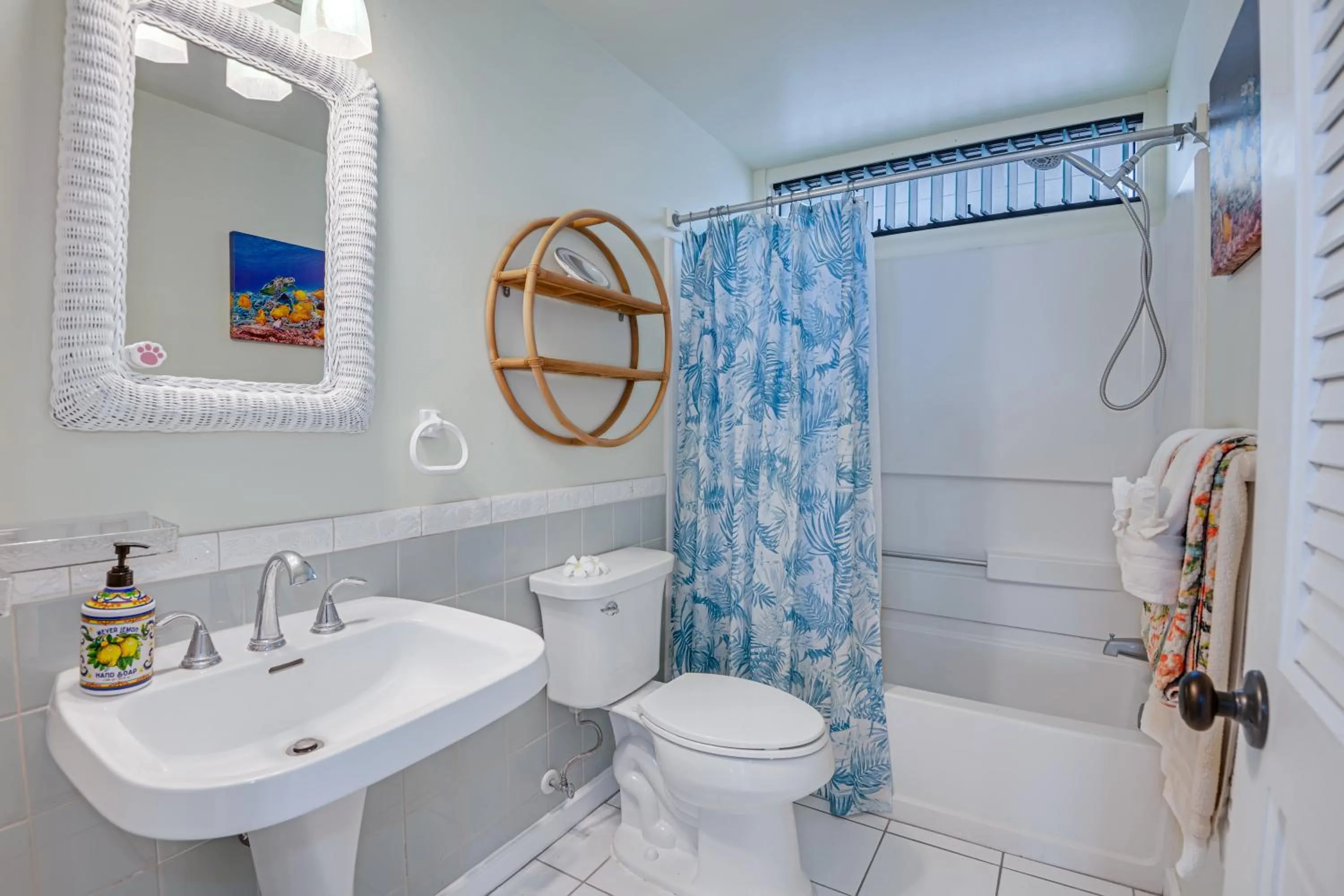 Shower in Big Island Retreat - No Resort Fees