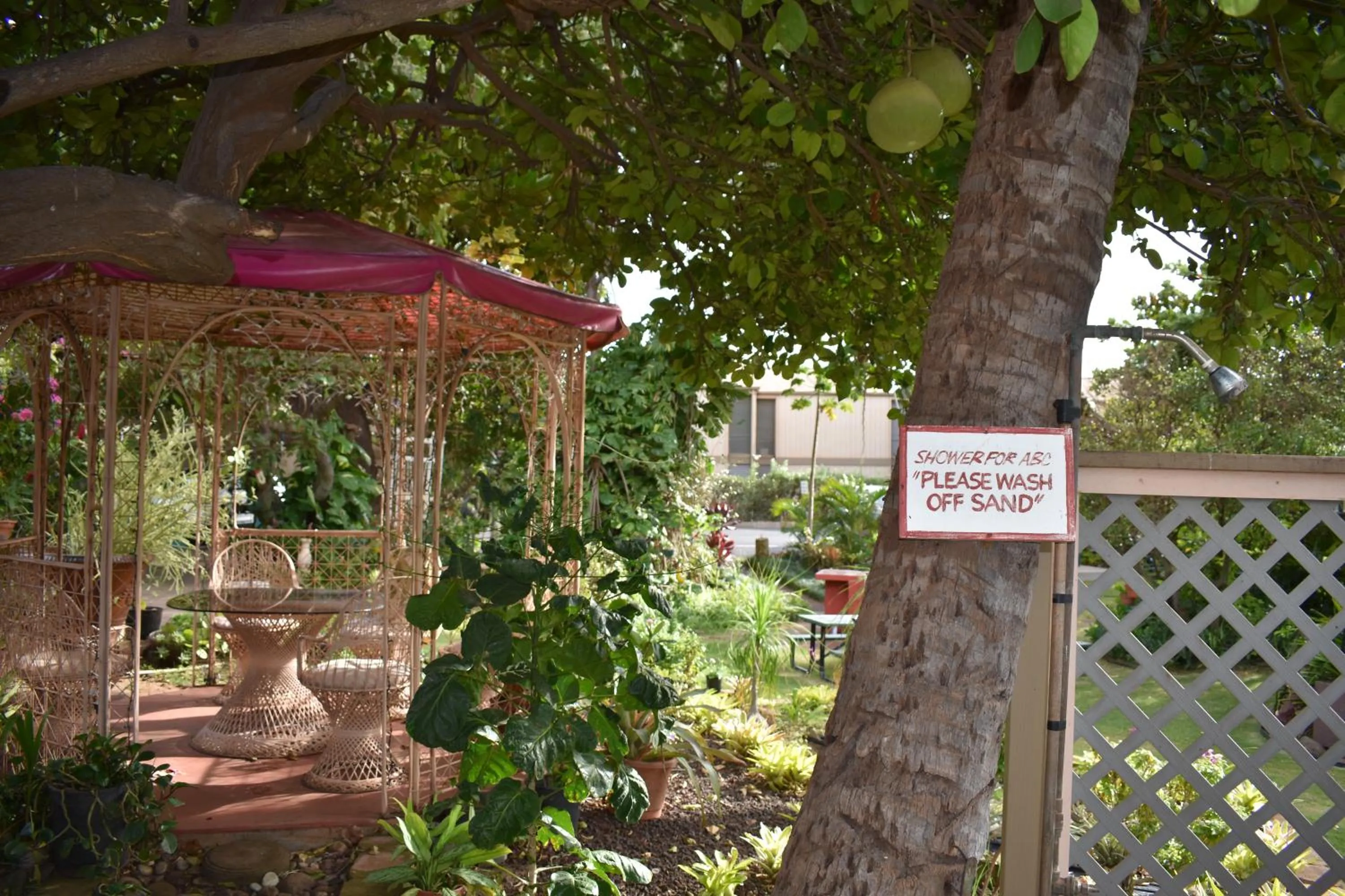 Balcony/Terrace in Nona Lani Cottages