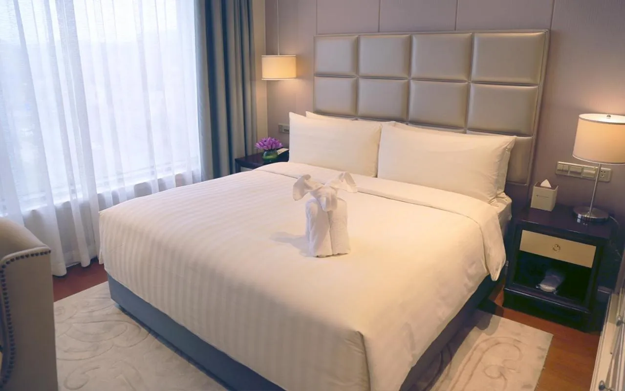 Bed in Wyndham Grand Xi'an Residence