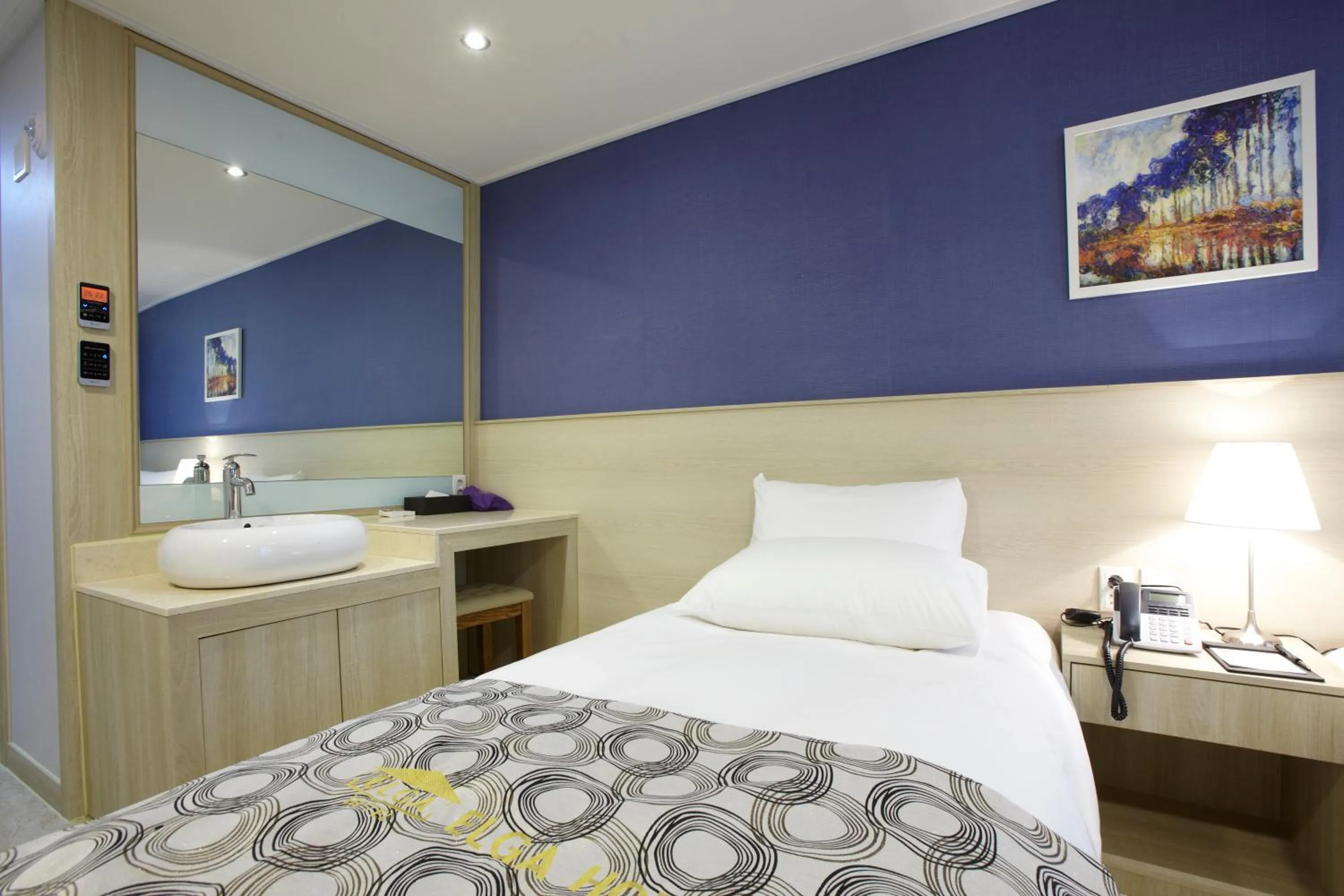 Bedroom in Hotel Sopra Incheon Cheongna