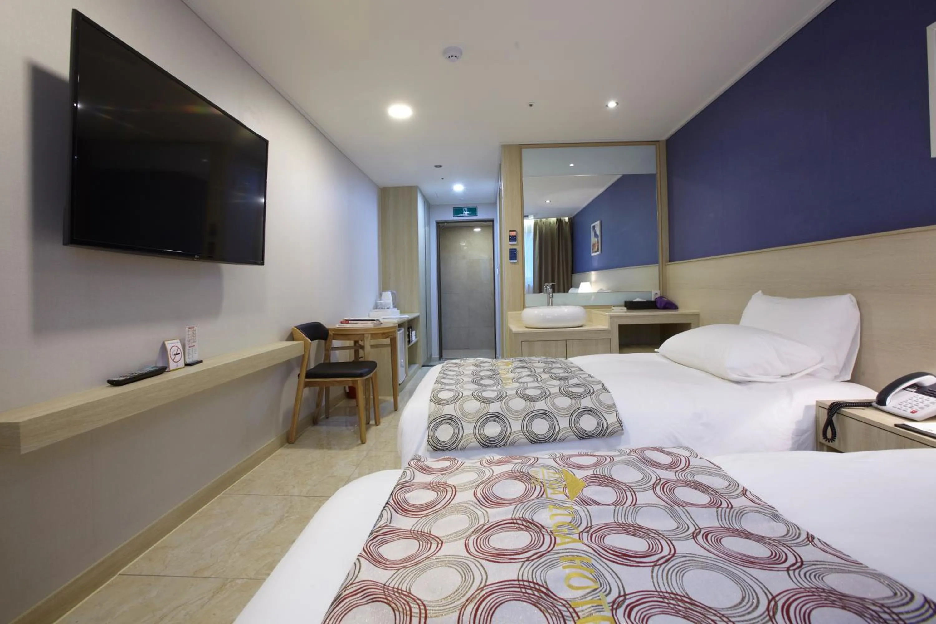 Bedroom in Hotel Sopra Incheon Cheongna