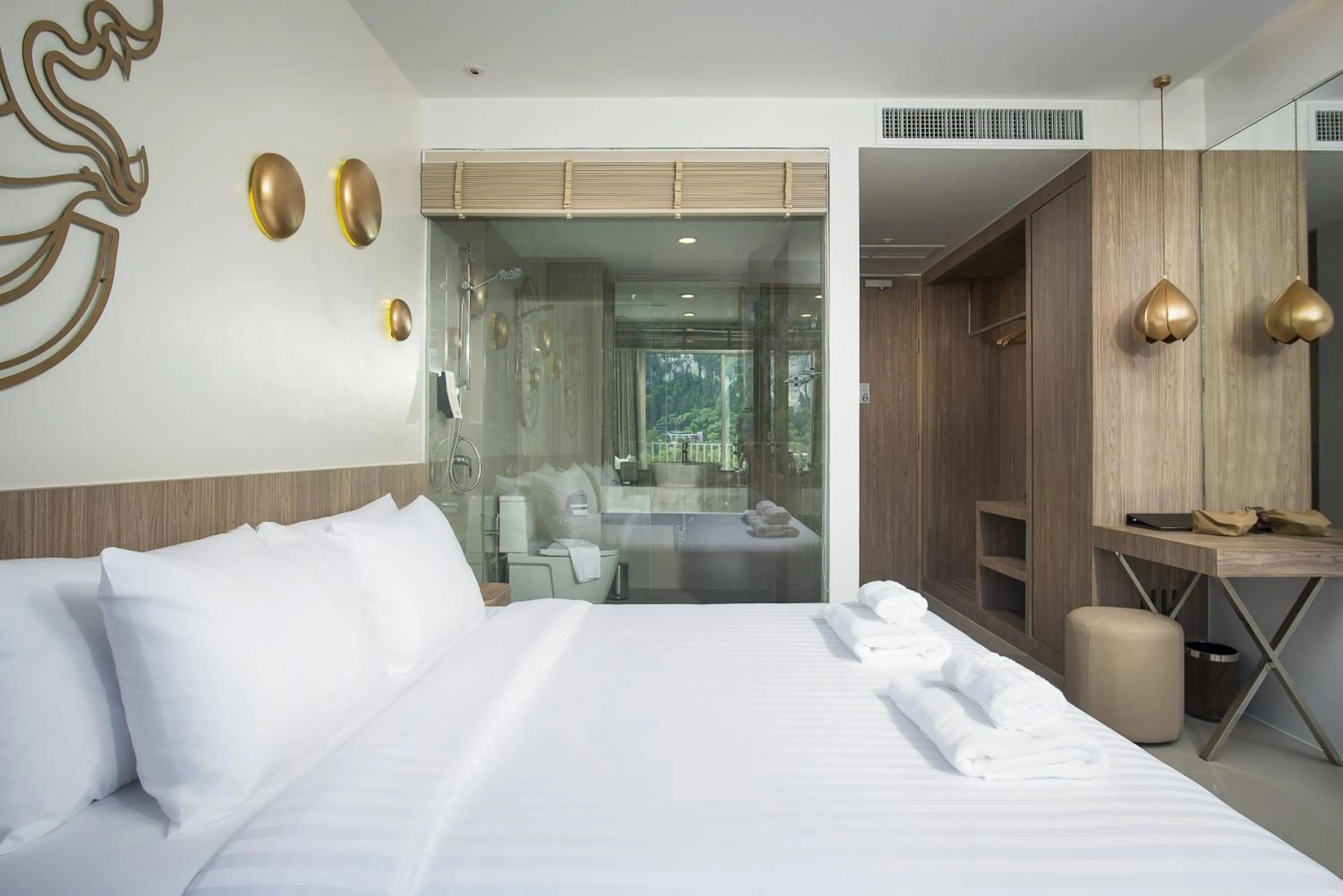 Bedroom, Bed in Centara Life Phu Pano Krabi