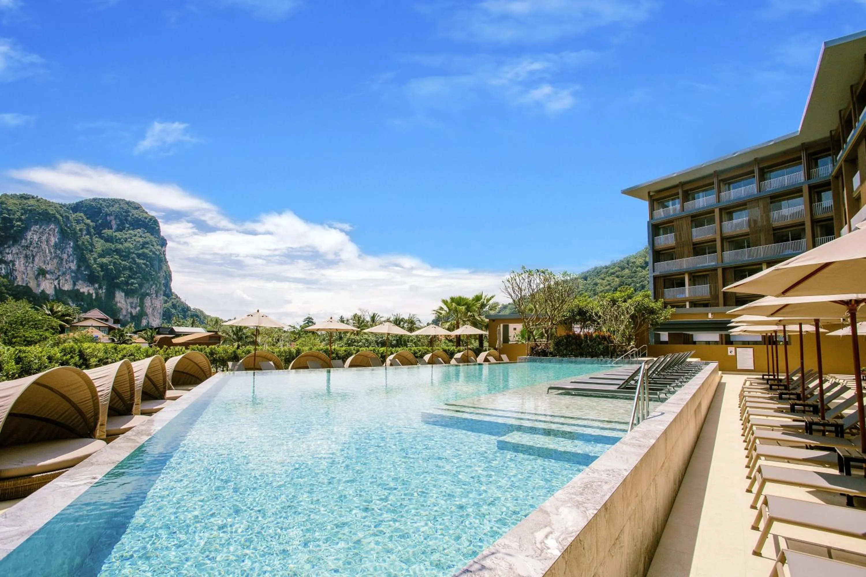 Swimming pool in Centara Life Phu Pano Krabi