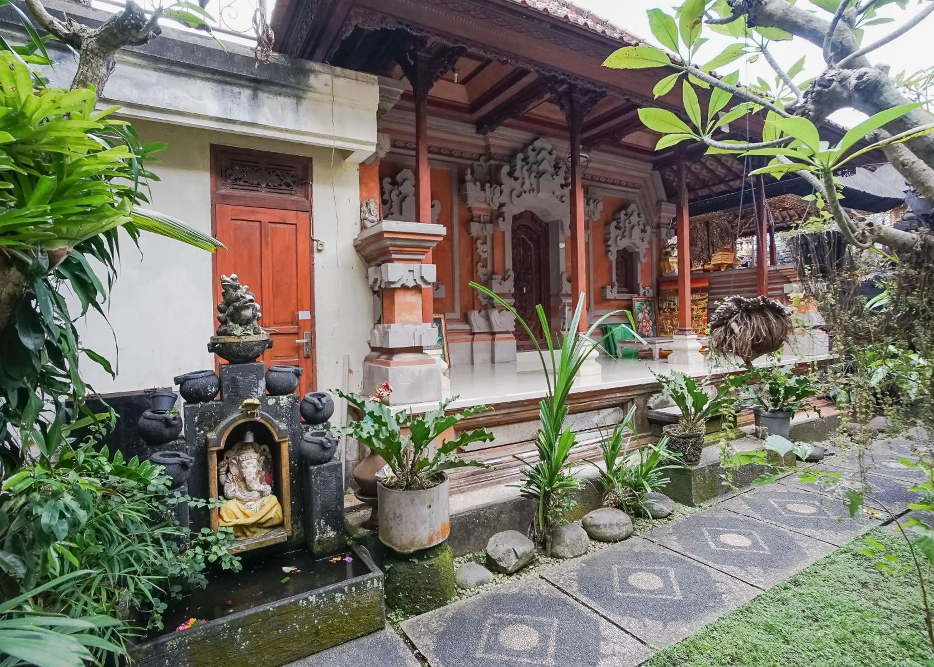 Property building in Aurora House Ubud