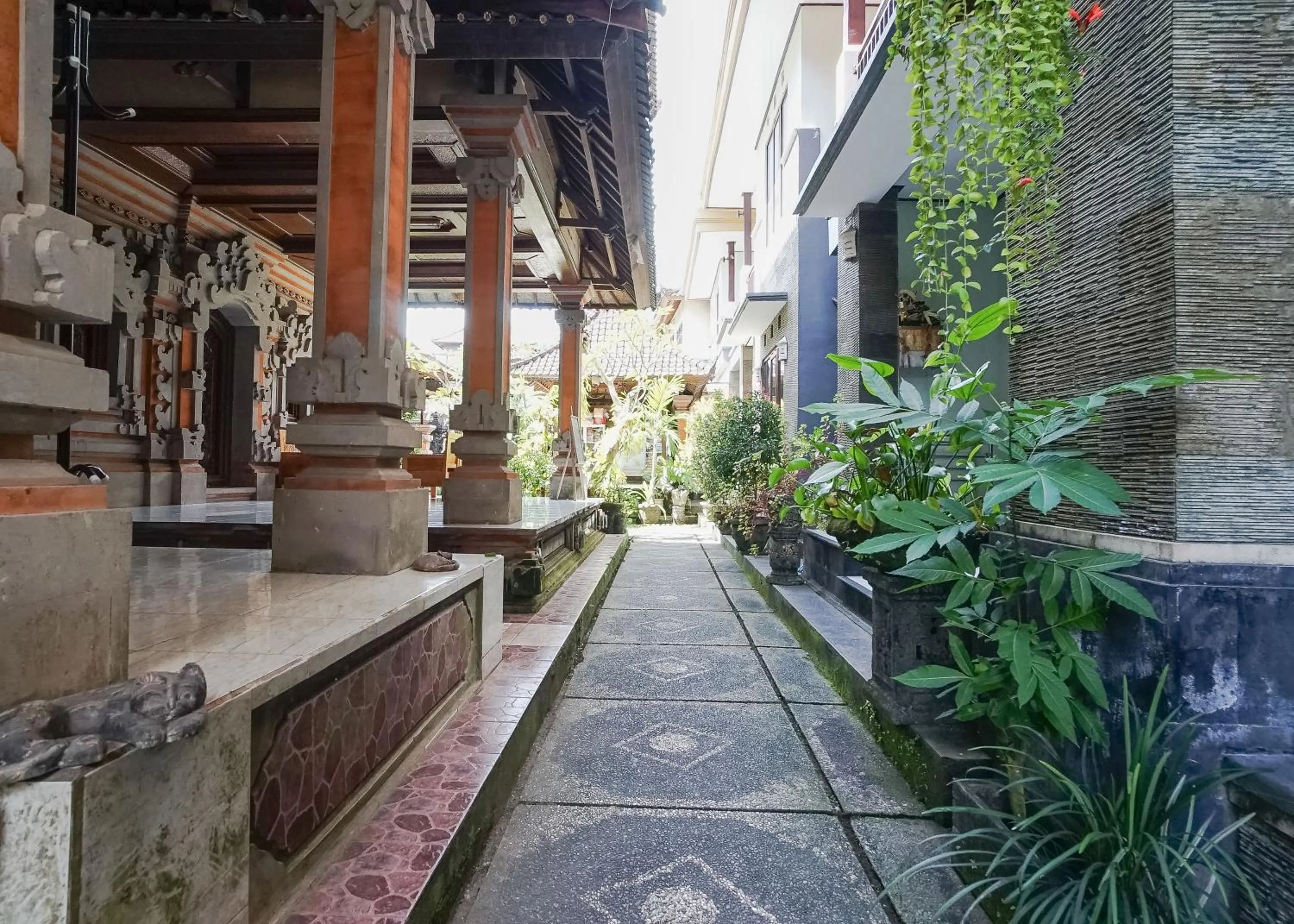 Property building in Aurora House Ubud