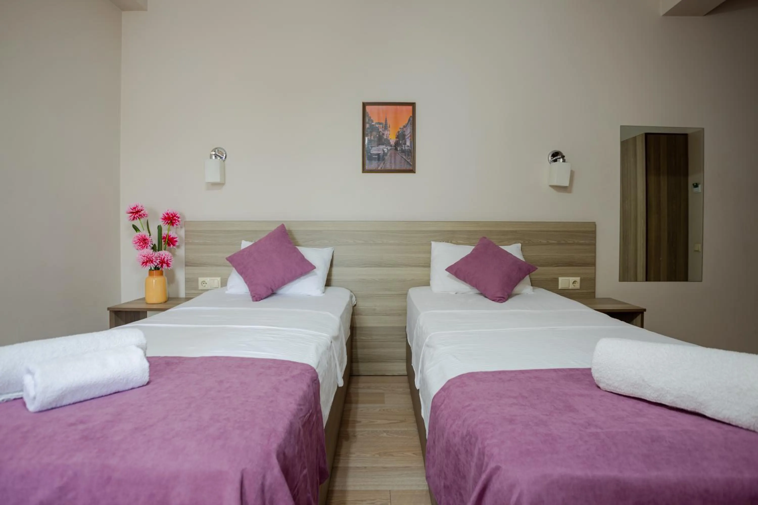 Bed in Daisi Sunset Hotel