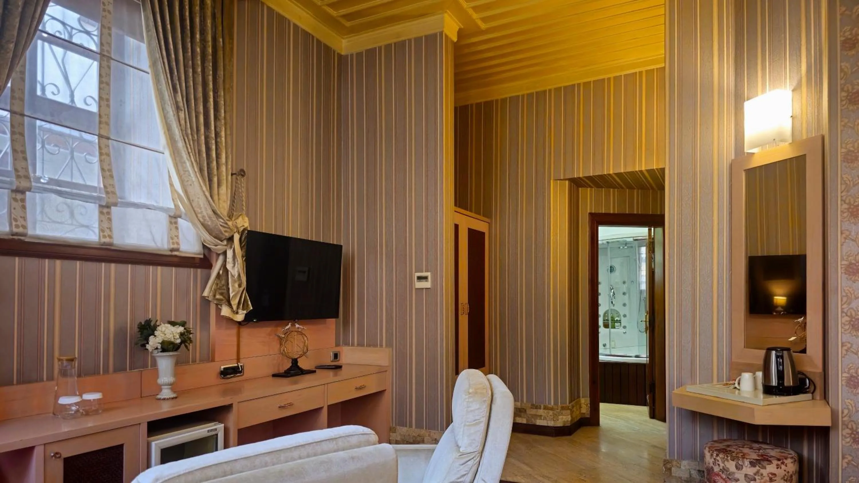 TV and multimedia, Bed in Eski Masal Hotel - Special Class