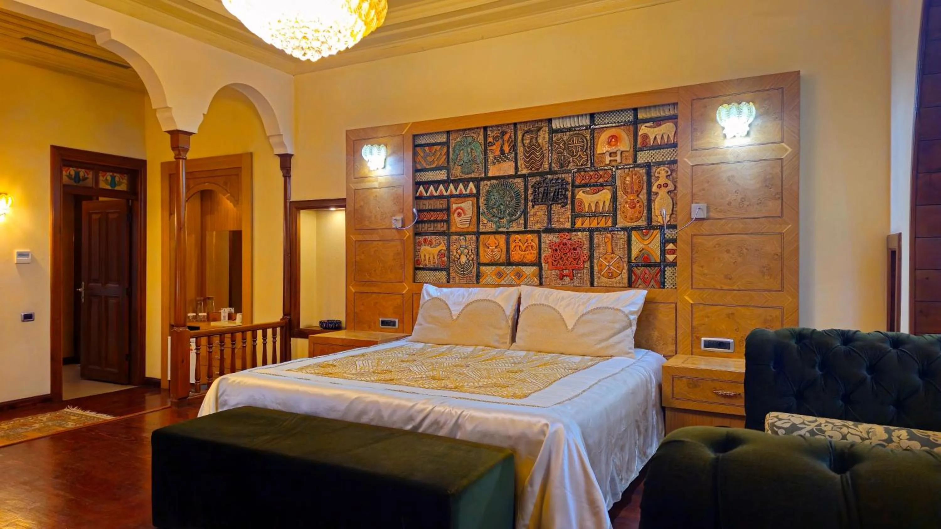 Bed in Eski Masal Hotel - Special Class